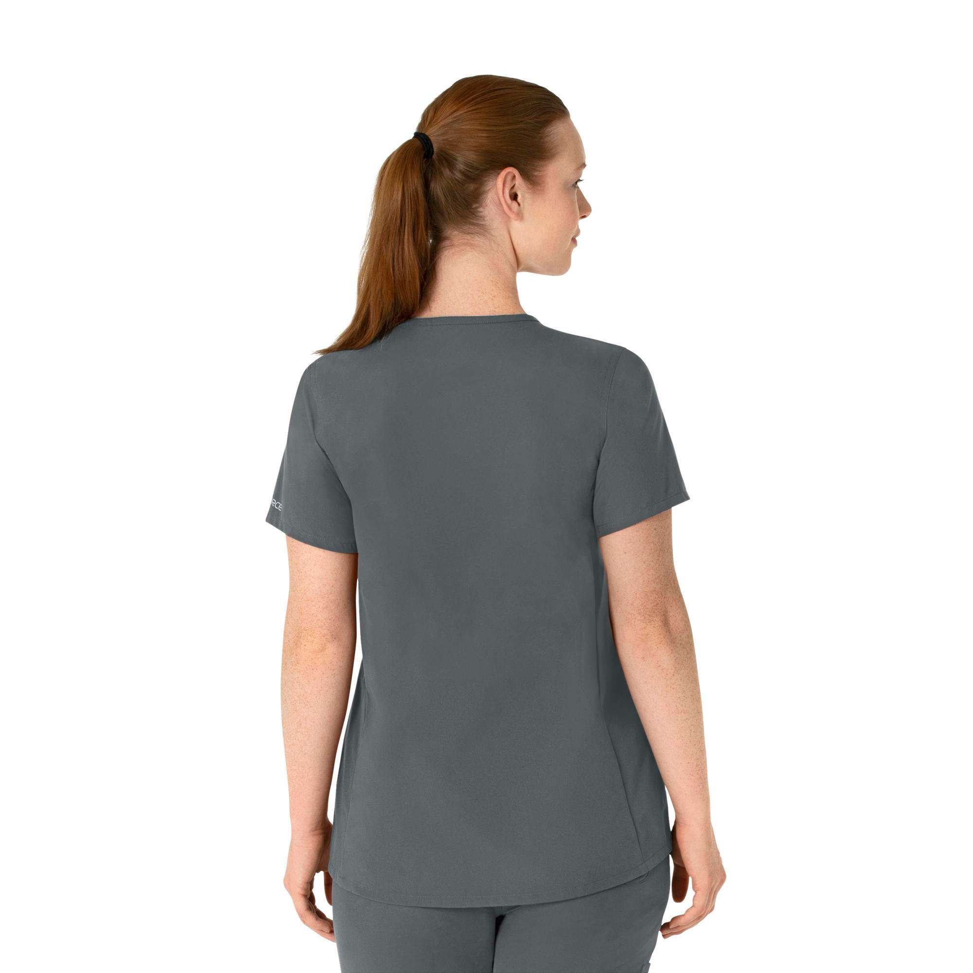 Women's force essentials henley maternity scrub top