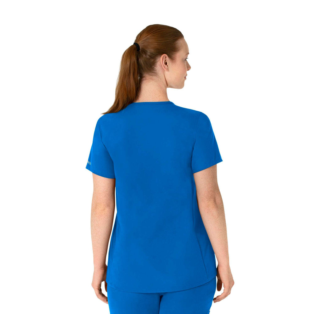 Women's force essentials henley maternity scrub top