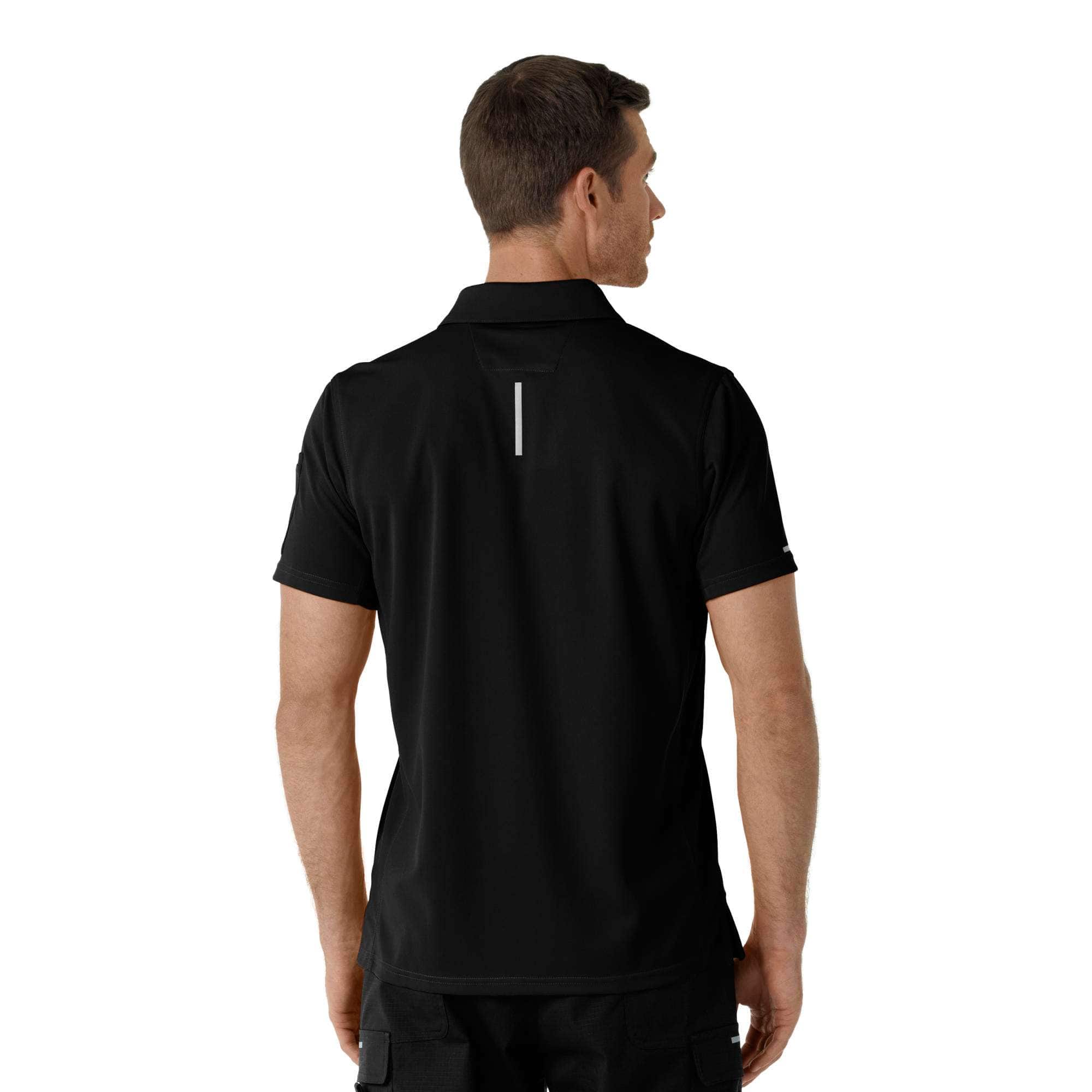 Rugged flex® rscu lightweight short sleeve polo scrub top