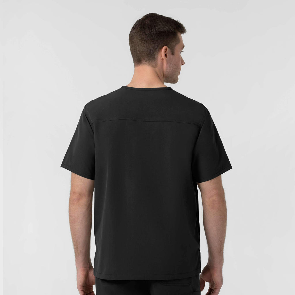 Rugged flex fld ripstop v-neck scrub top
