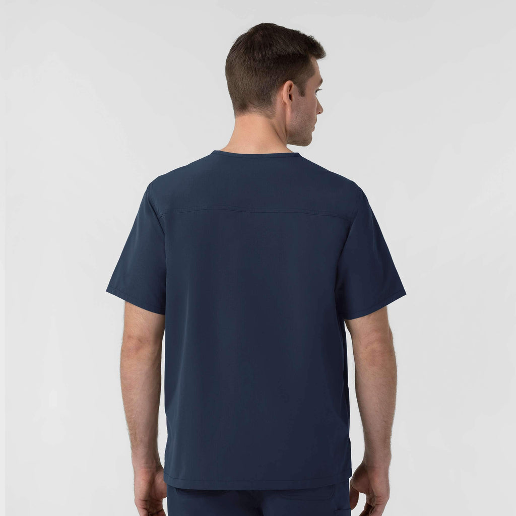 Rugged flex fld ripstop v-neck scrub top