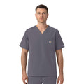 Rugged flex fld ripstop v-neck scrub top