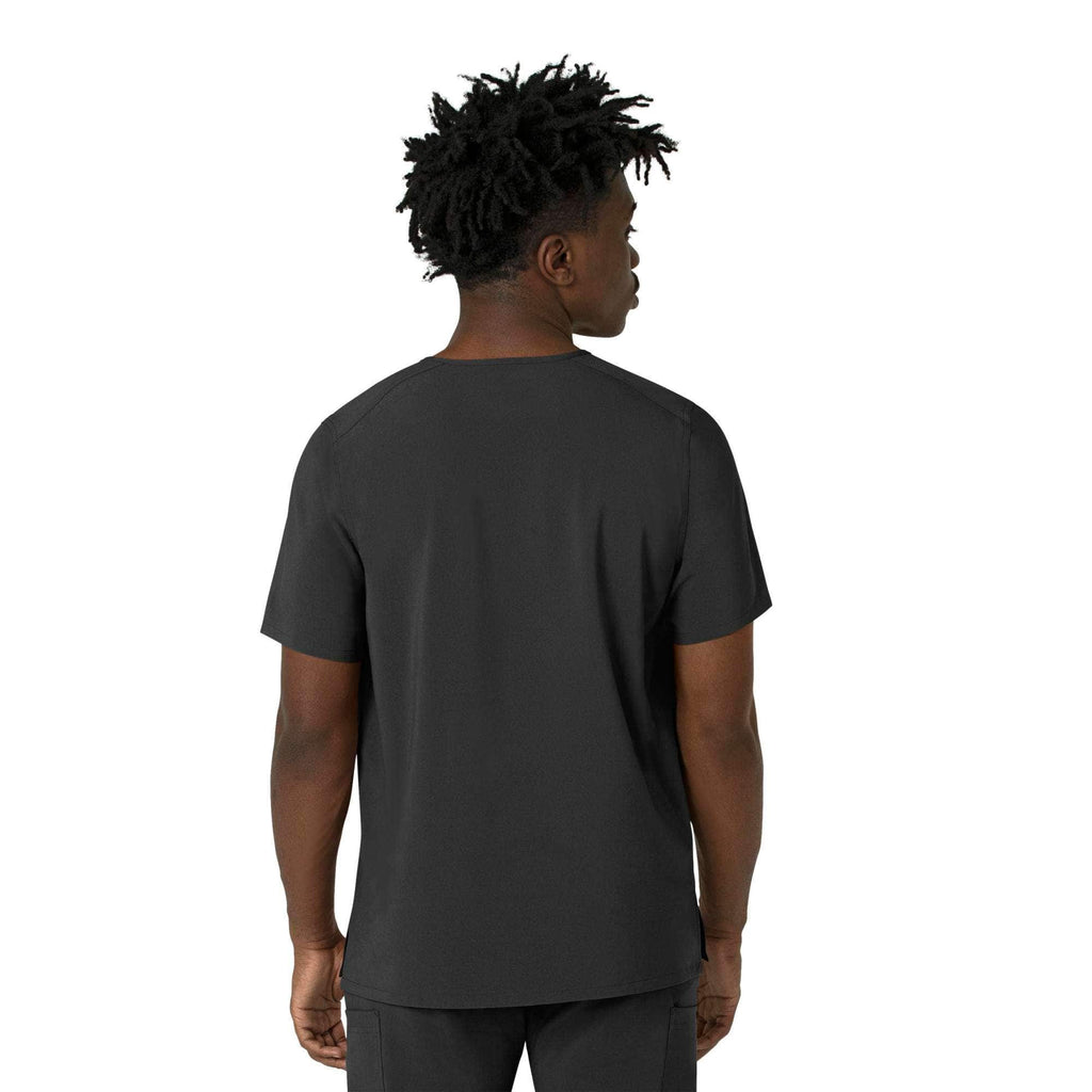Force cross-flex men's v-neck scrub top