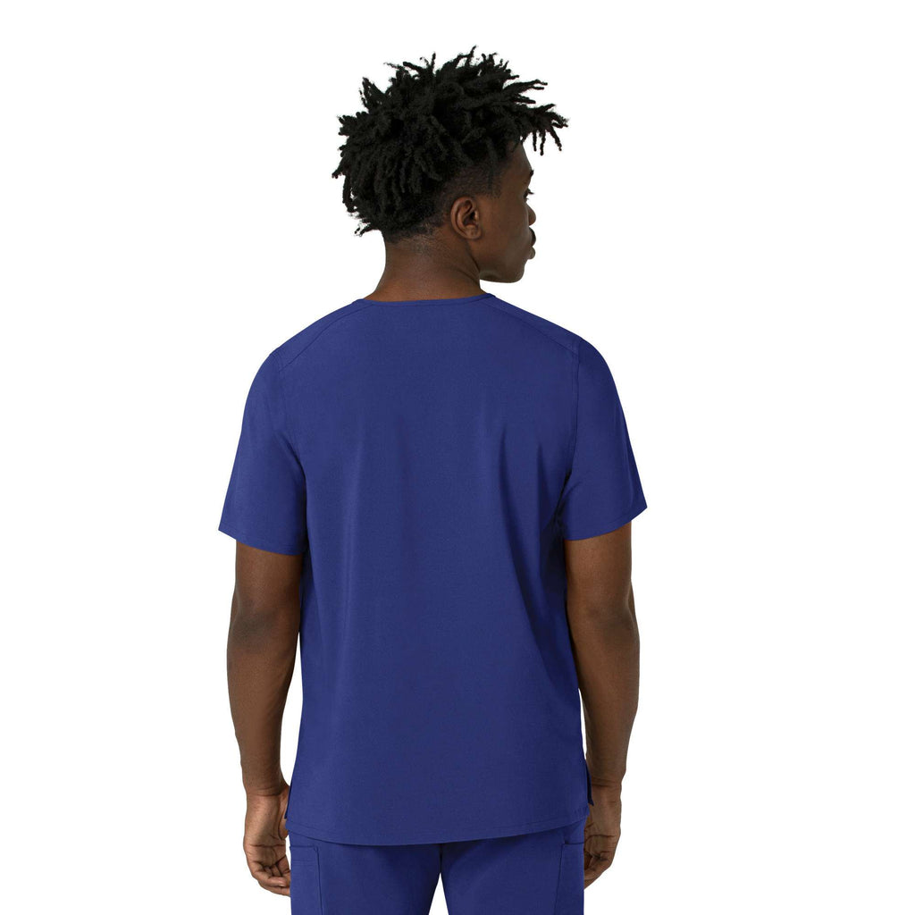Force cross-flex men's v-neck scrub top