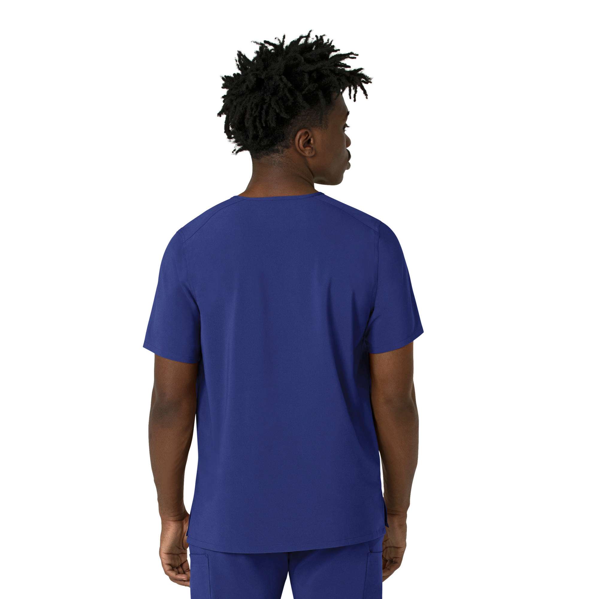 Force cross-flex men's v-neck scrub top