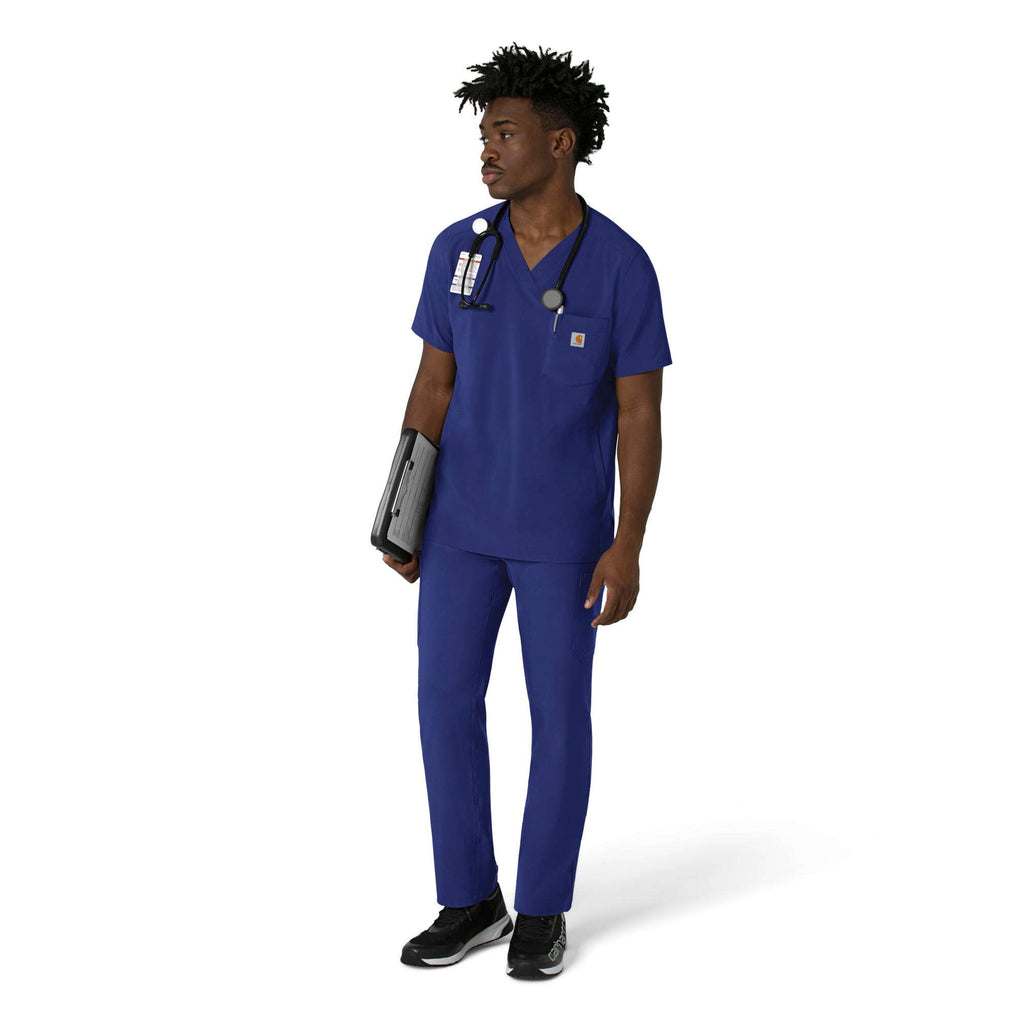 Force cross-flex men's v-neck scrub top