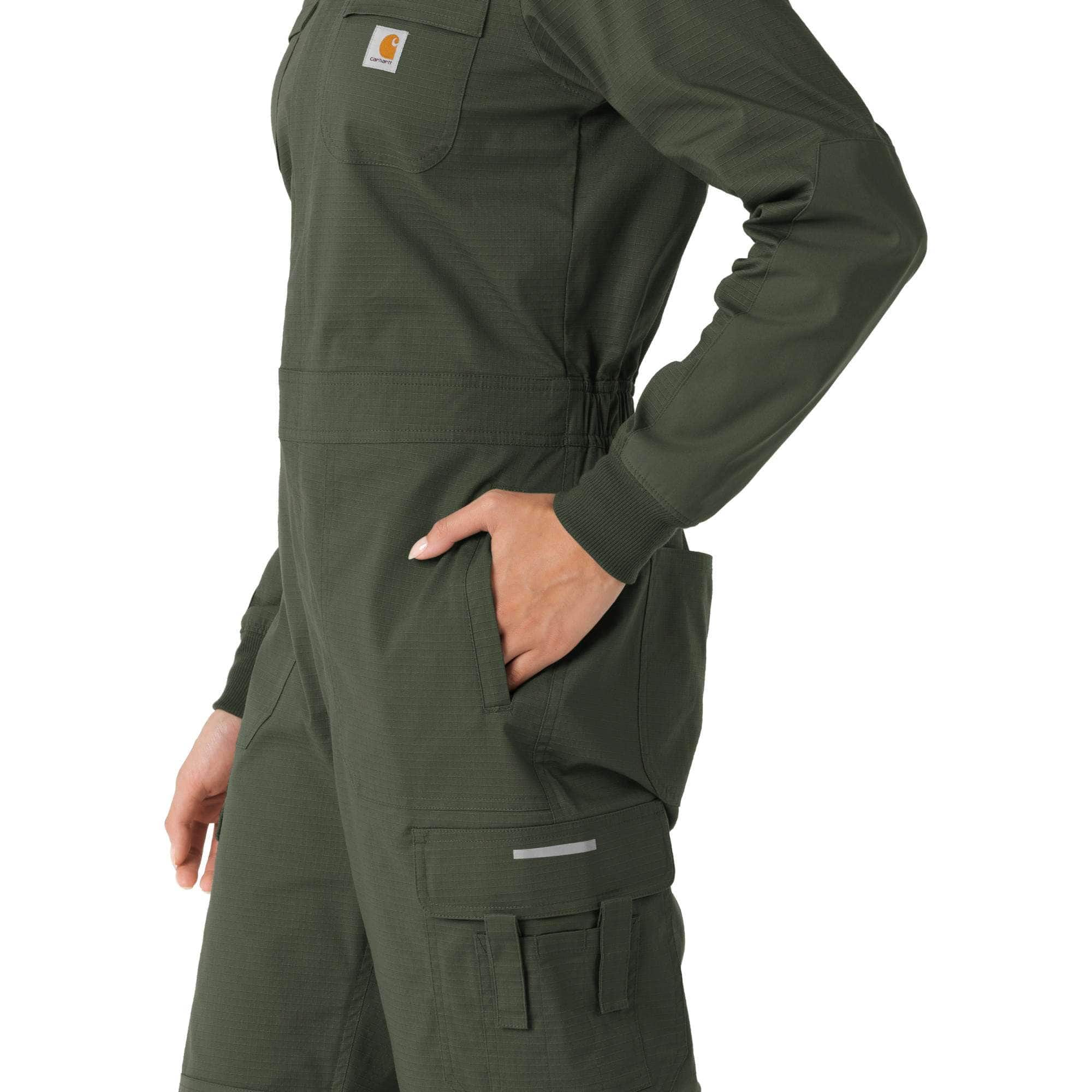 Women's rugged flex® rscu ripstop coverall