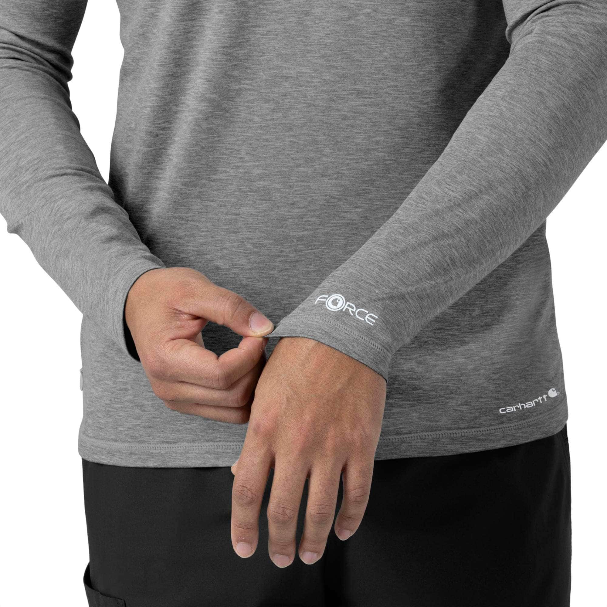 Carhartt force® sub-scrubs performance long sleeve tee