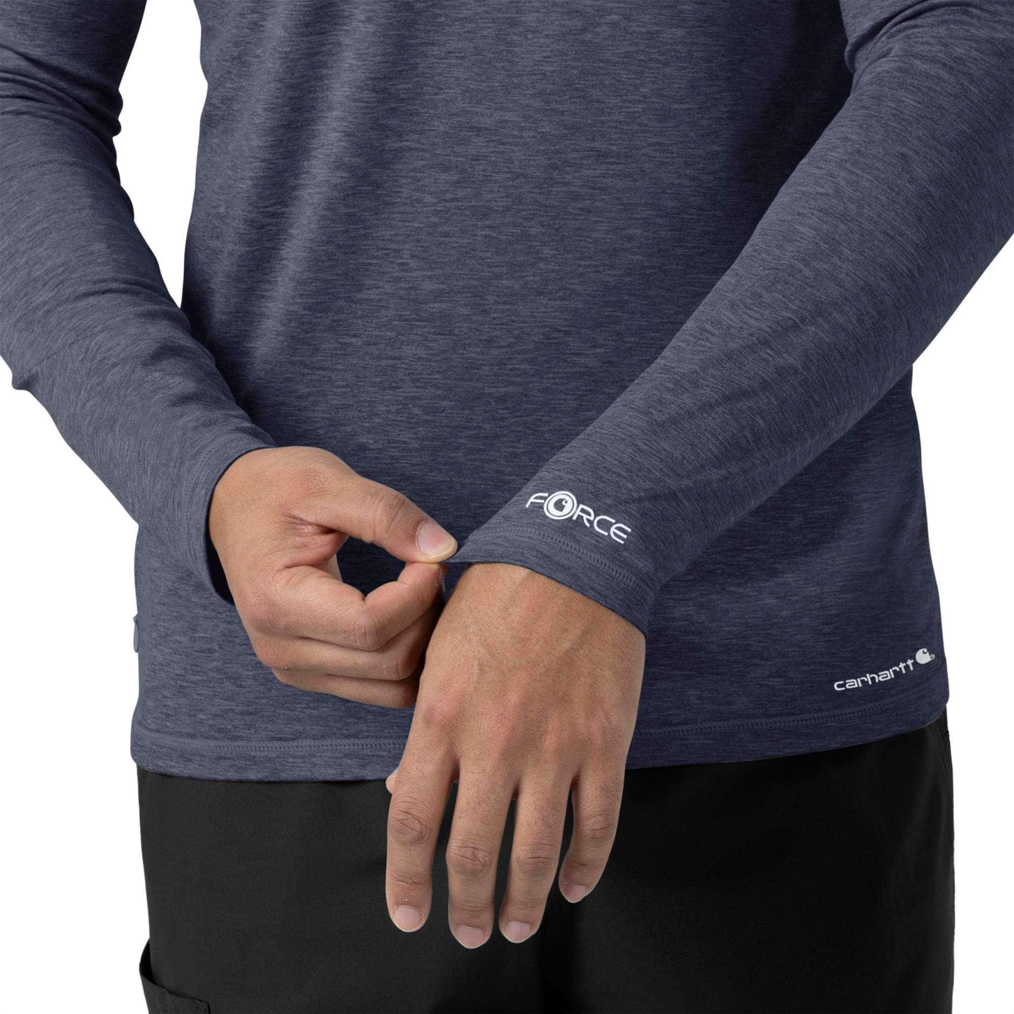 Carhartt force® sub-scrubs performance long sleeve tee