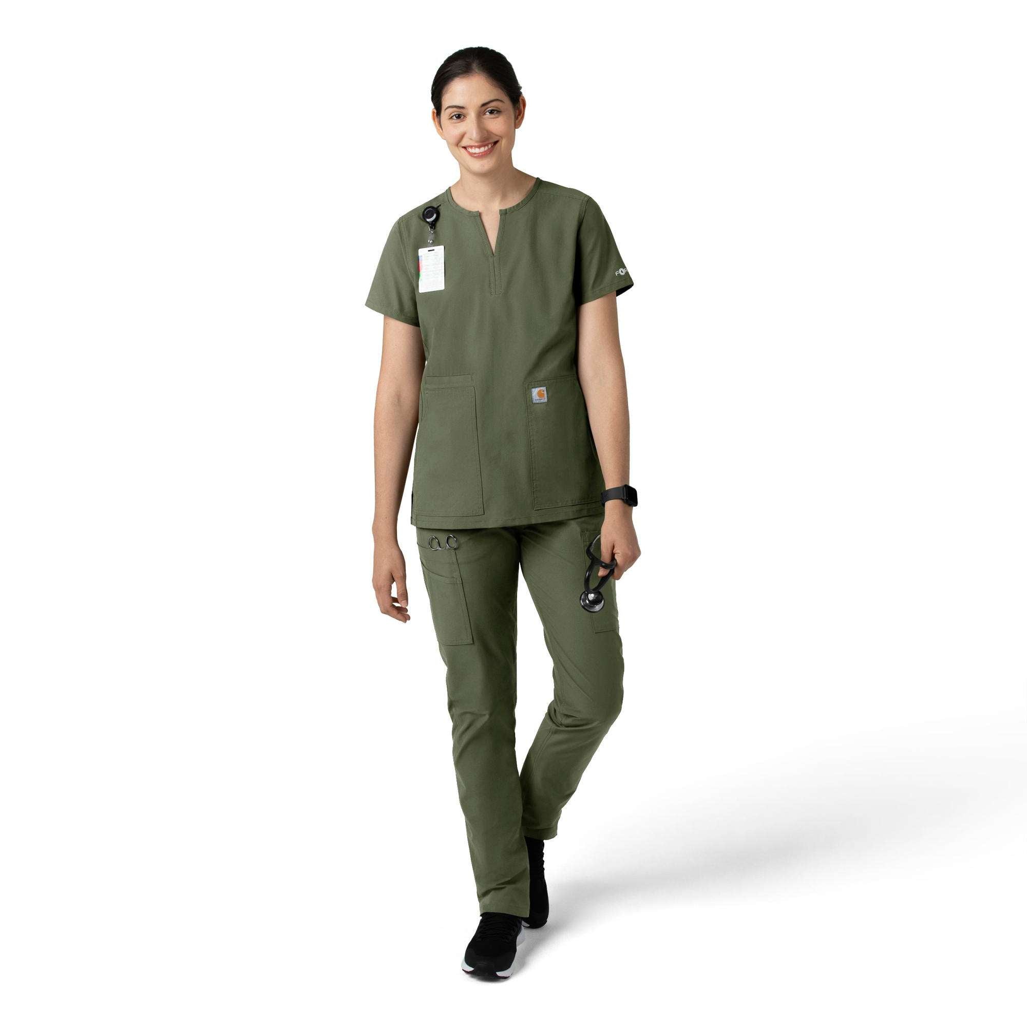 Women's force essentials straight leg scrub pant