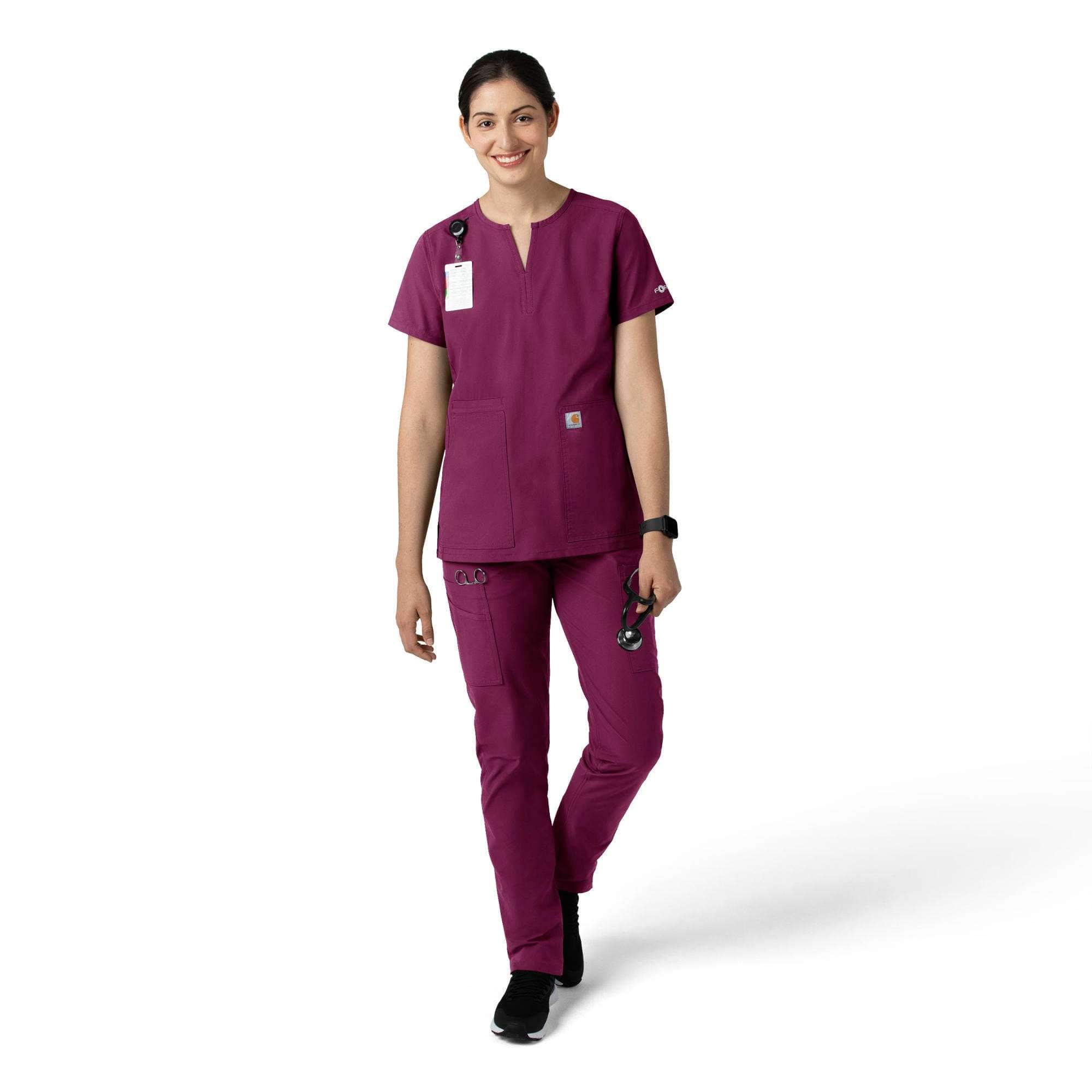 Women's force essentials straight leg scrub pant