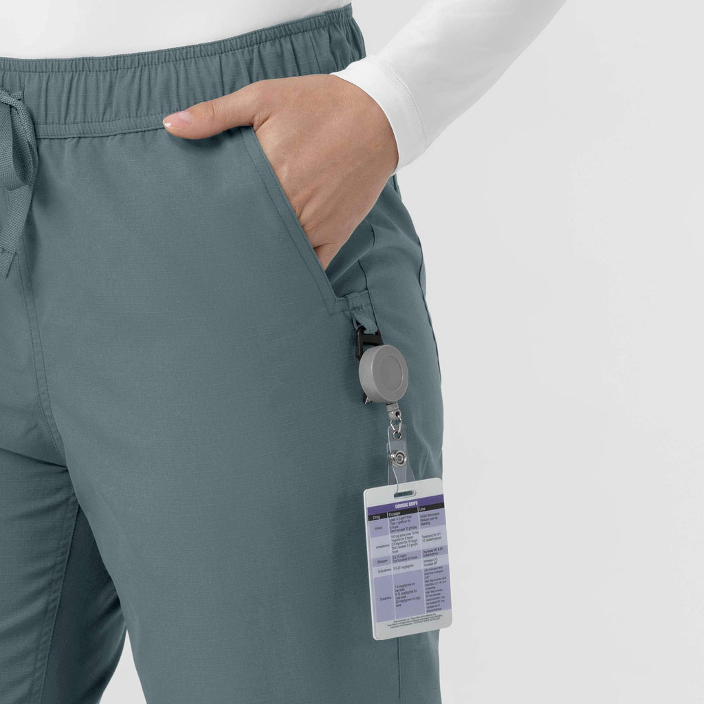 Rugged flex fld women's ripstop jogger scrub pant