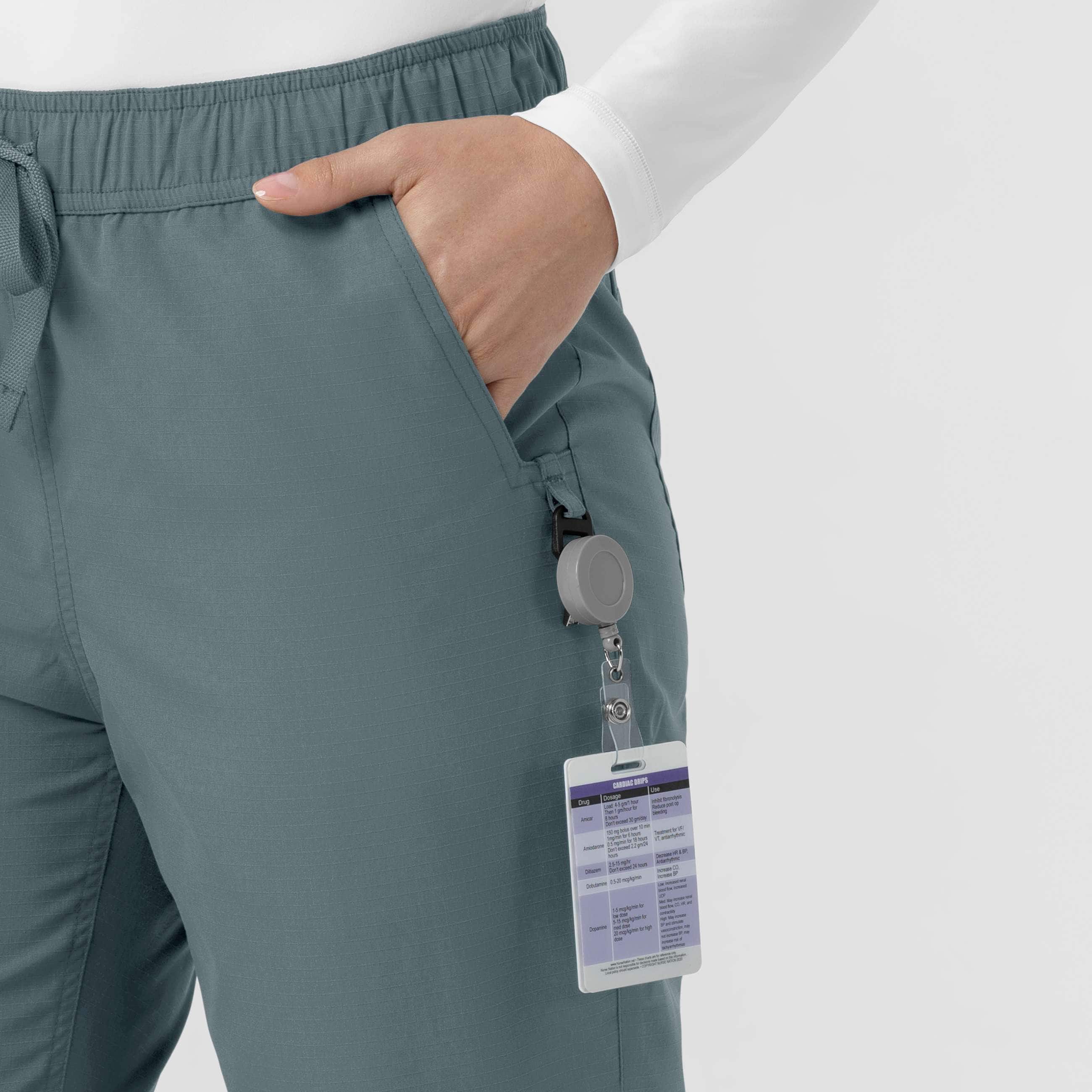 Rugged flex fld women's ripstop jogger scrub pant
