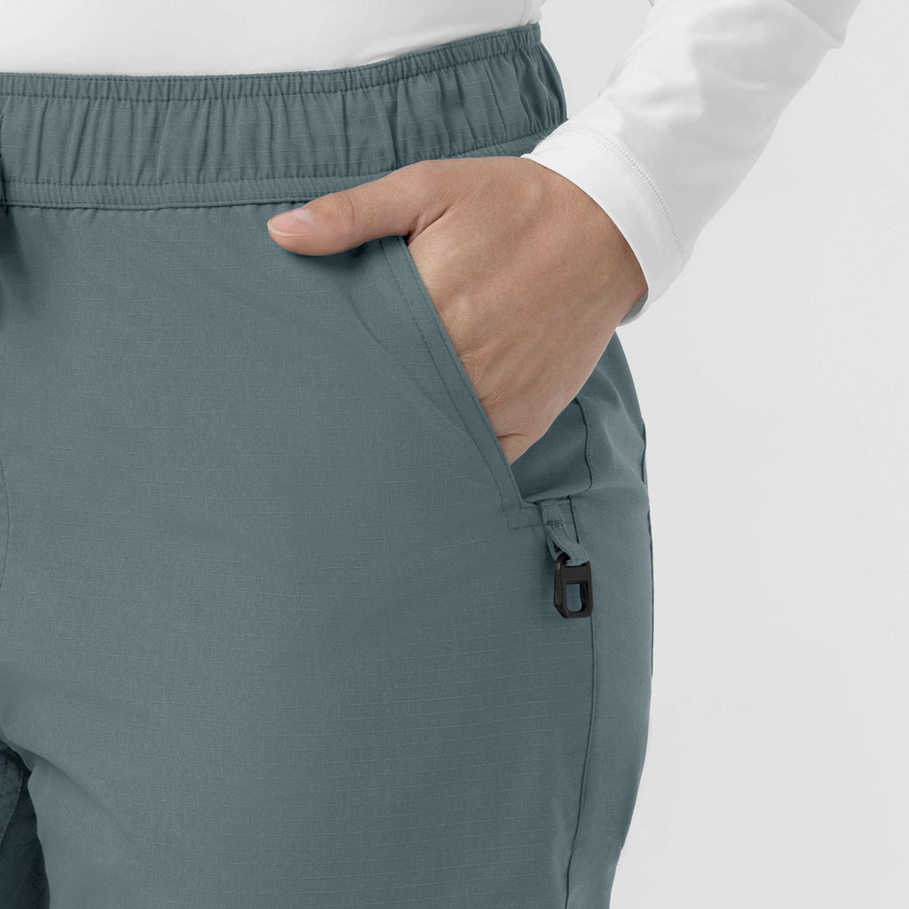Rugged flex fld women's ripstop jogger scrub pant
