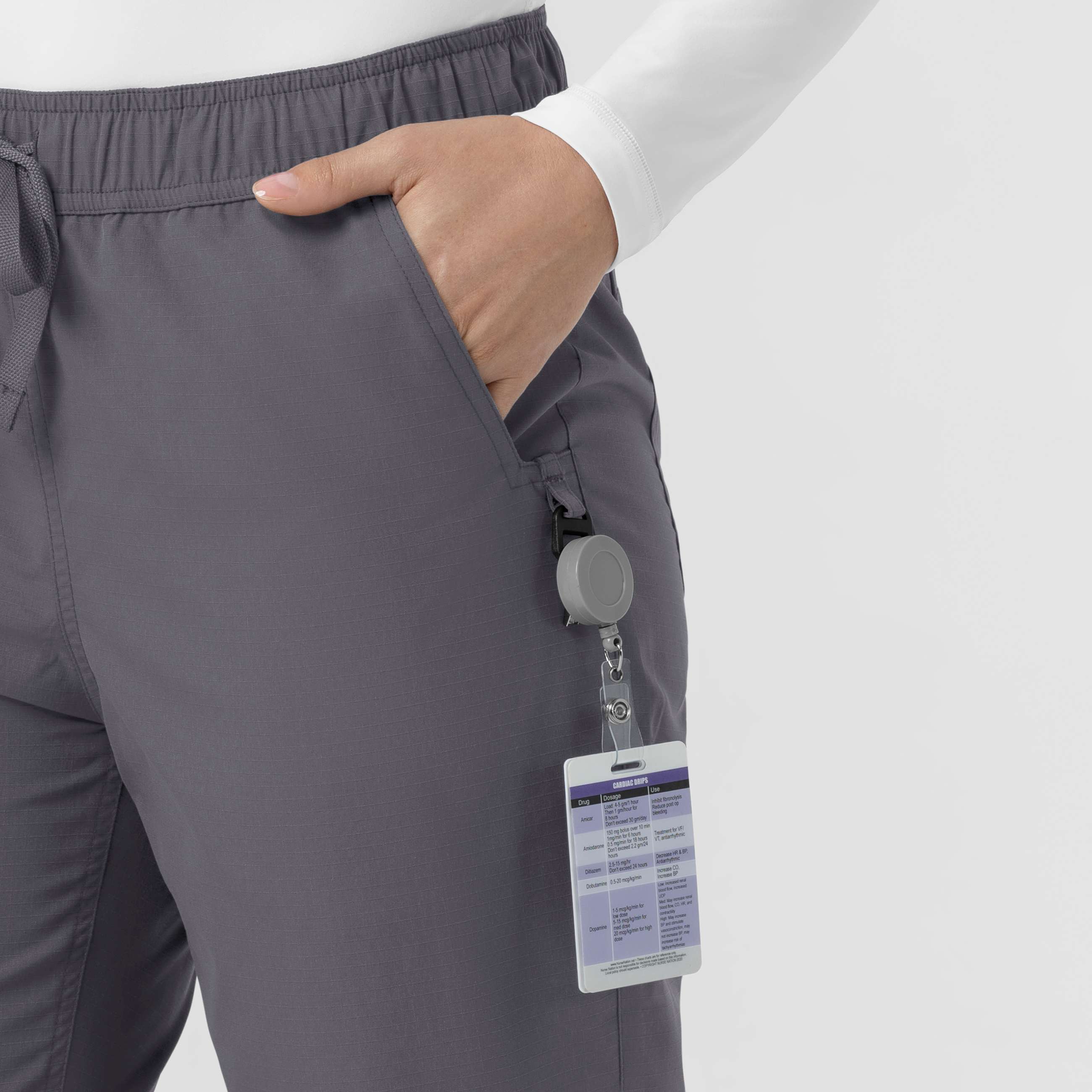 Rugged flex fld women's ripstop jogger scrub pant