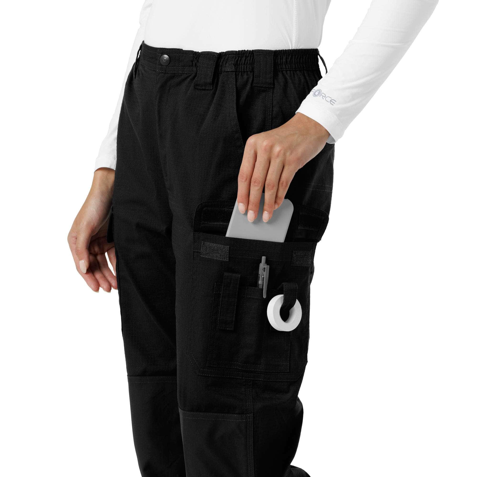 Women's rugged flex® rscu ripstop scrub cargo pants