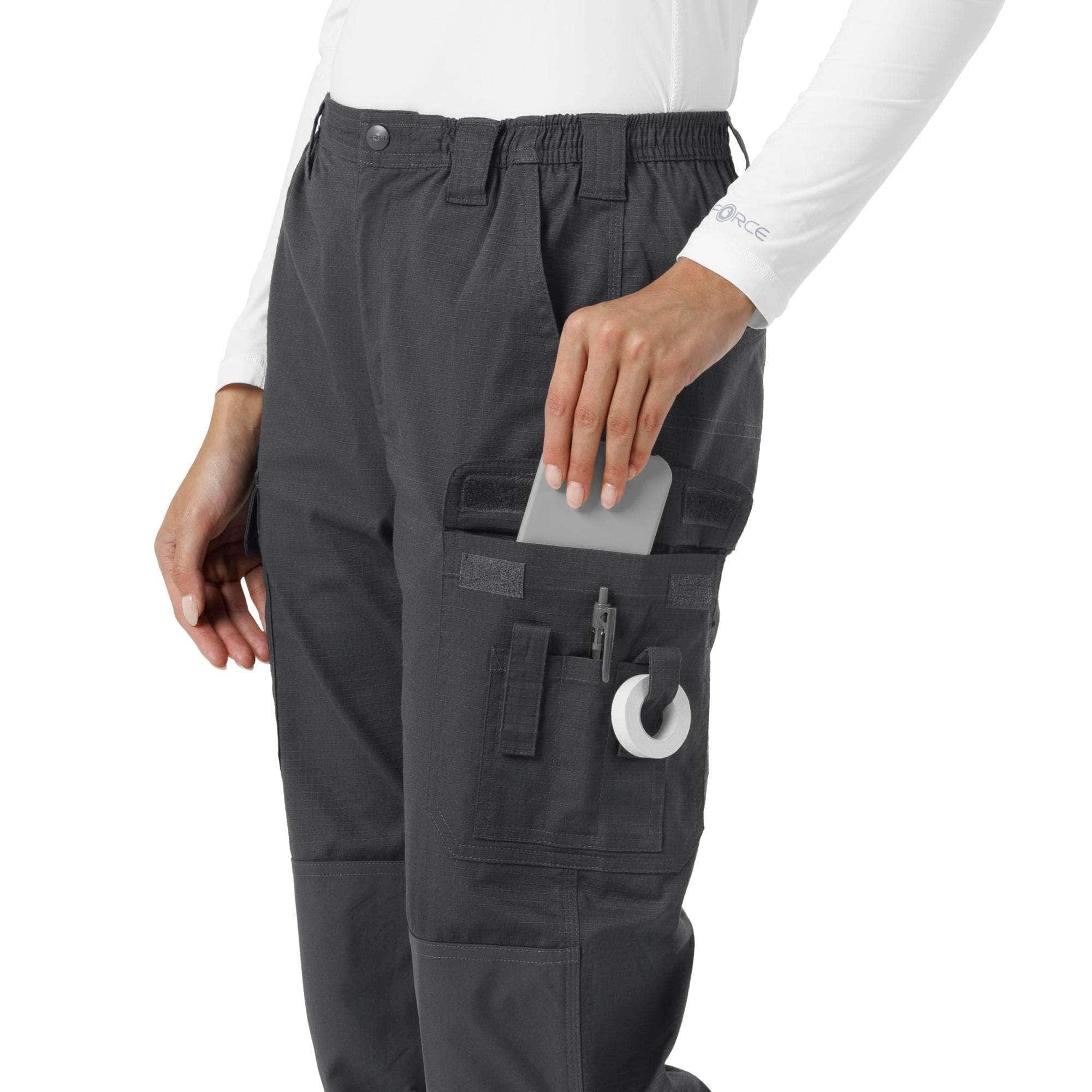 Women's rugged flex® rscu ripstop scrub cargo pants