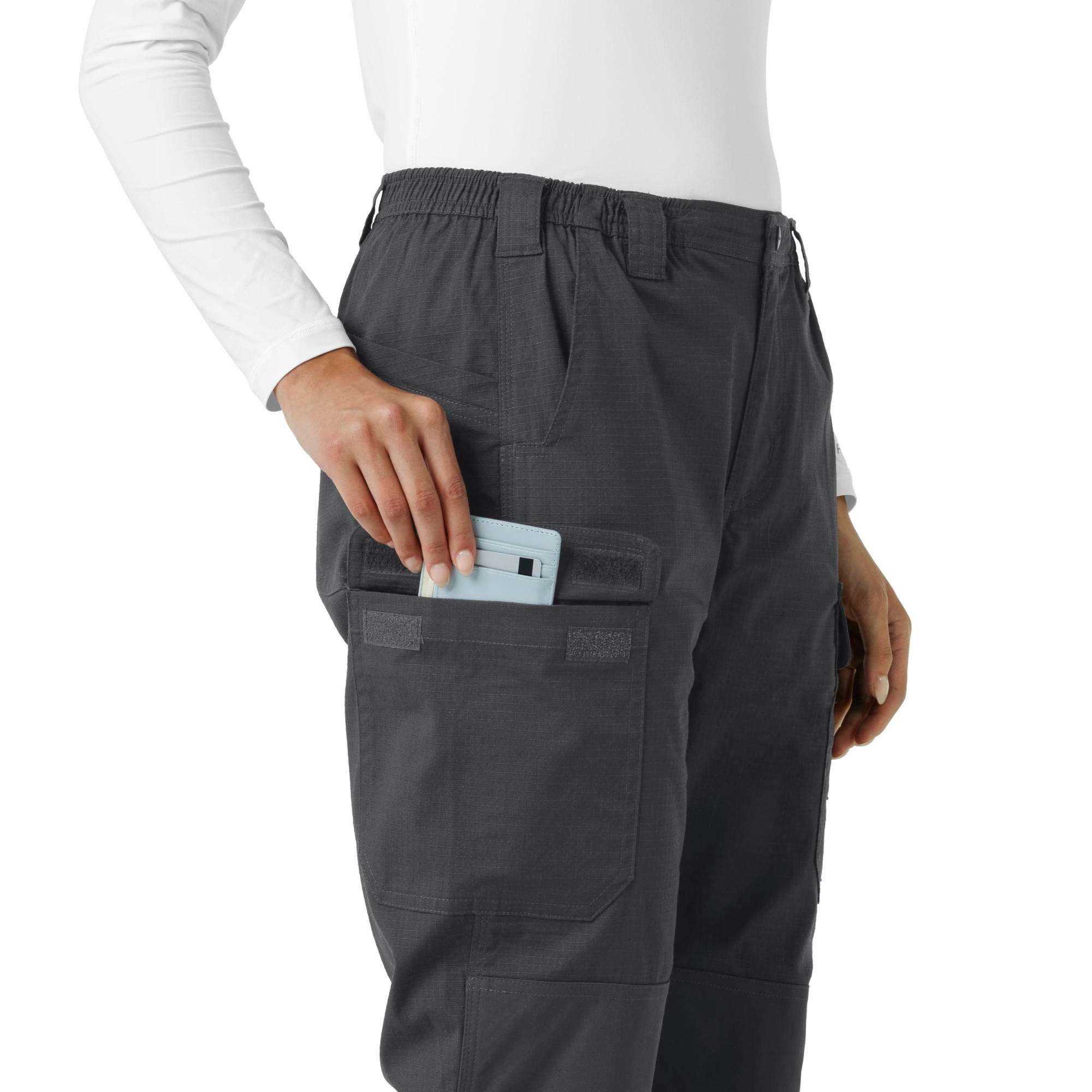 Women's rugged flex® rscu ripstop scrub cargo pants