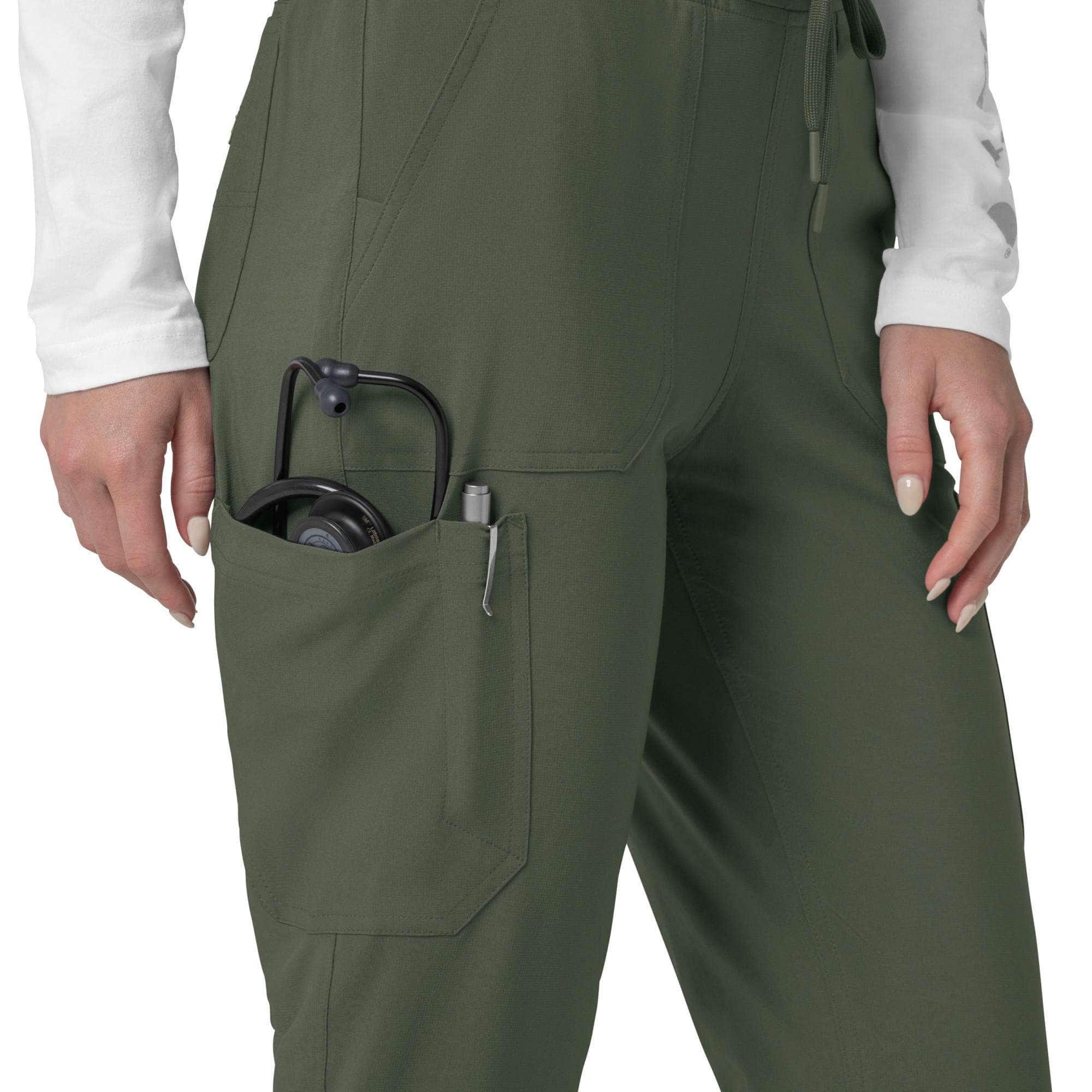 Women's force cross-flex  cargo jogger scrub pant