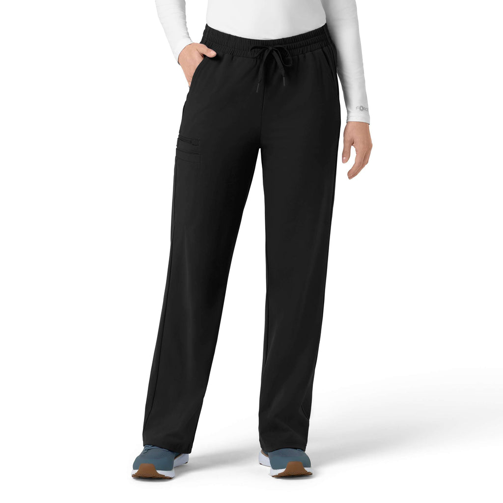 Women's force cross-flex knit boot cut scrub pant