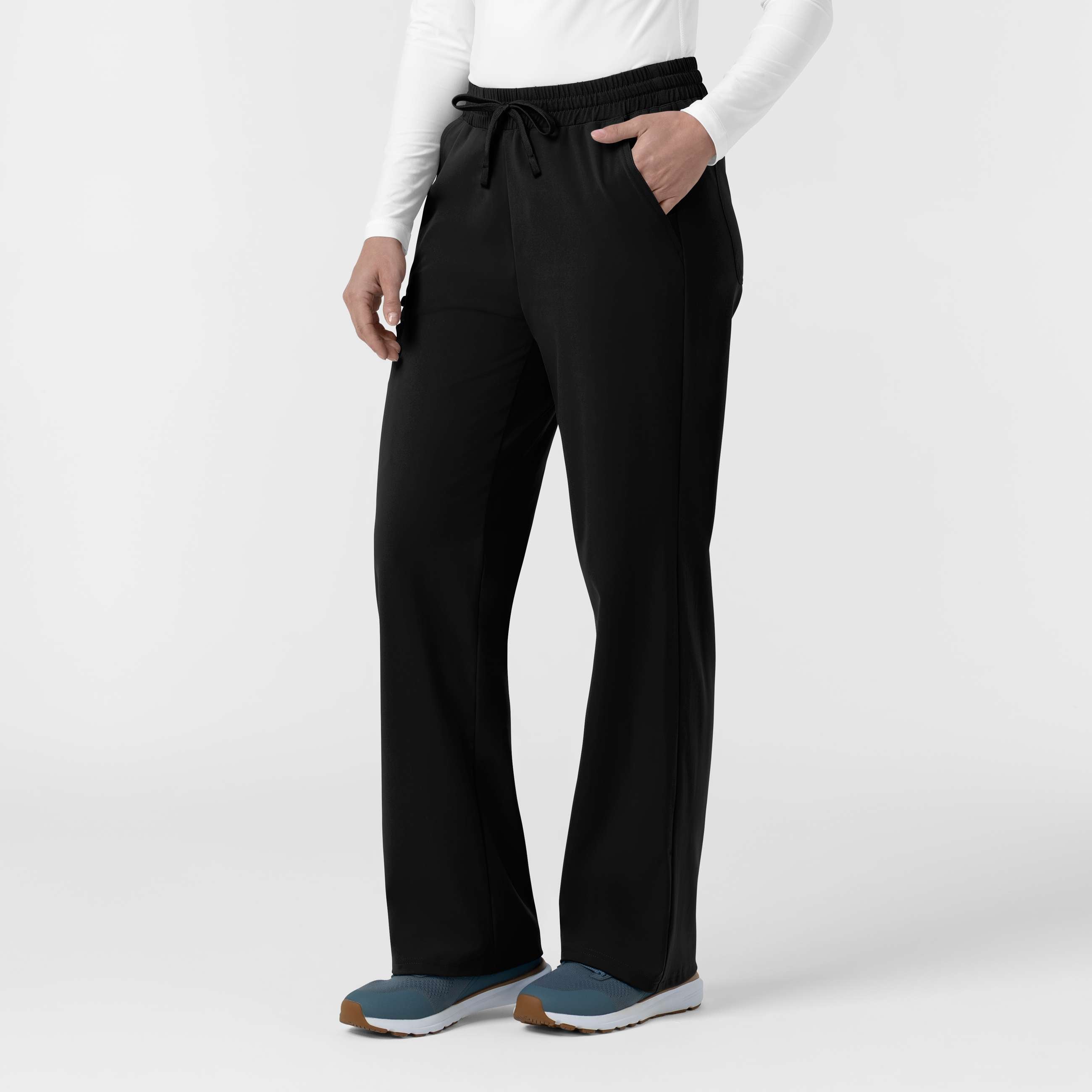 Women's force cross-flex knit boot cut scrub pant