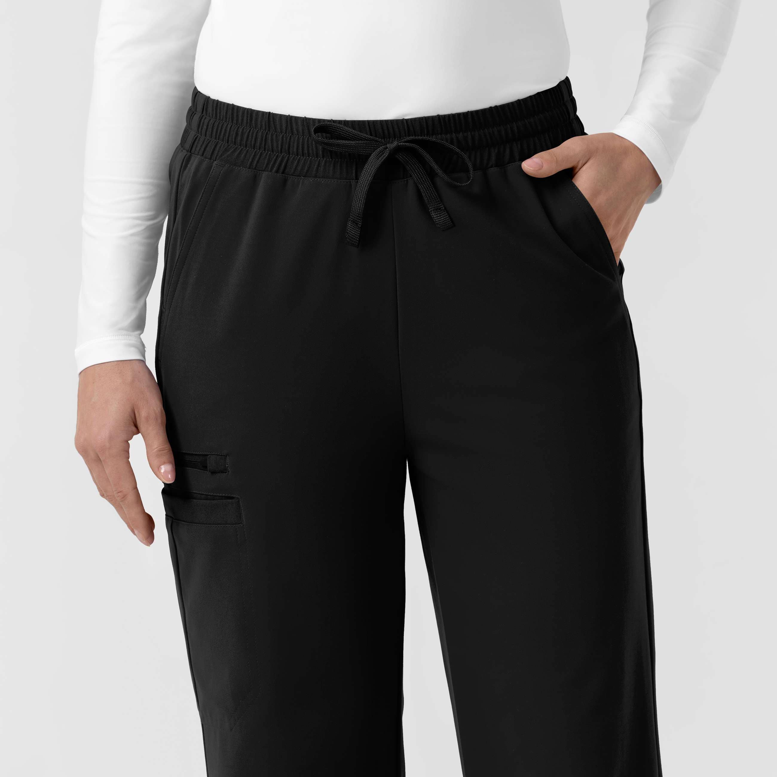 Women's force cross-flex knit boot cut scrub pant