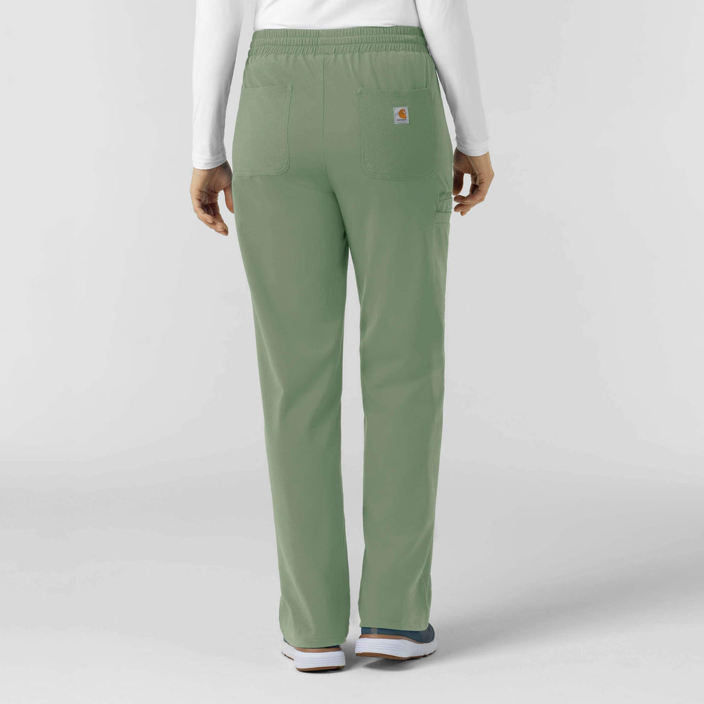 Women's force cross-flex knit boot cut scrub pant