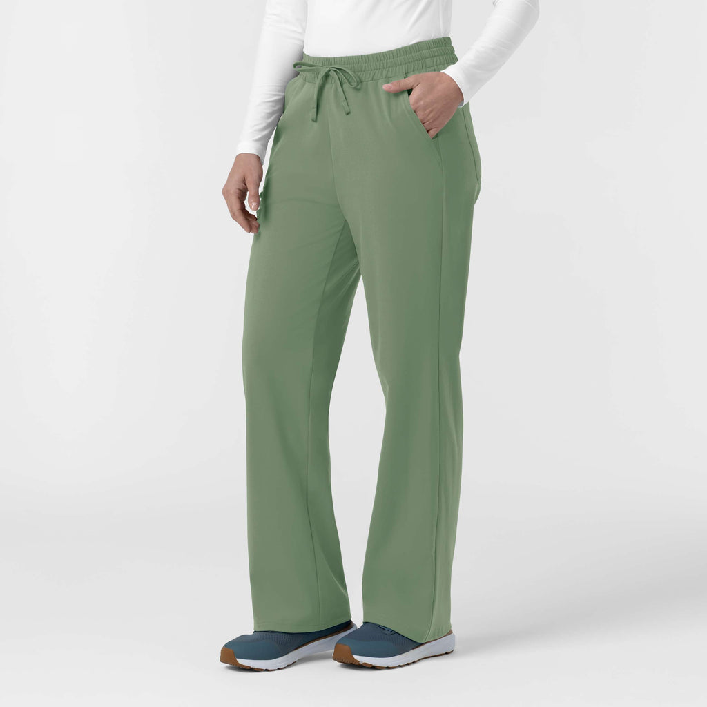 Women's force cross-flex knit boot cut scrub pant