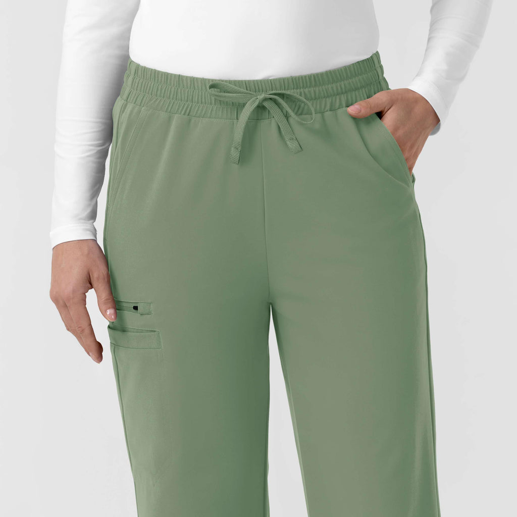 Women's force cross-flex knit boot cut scrub pant