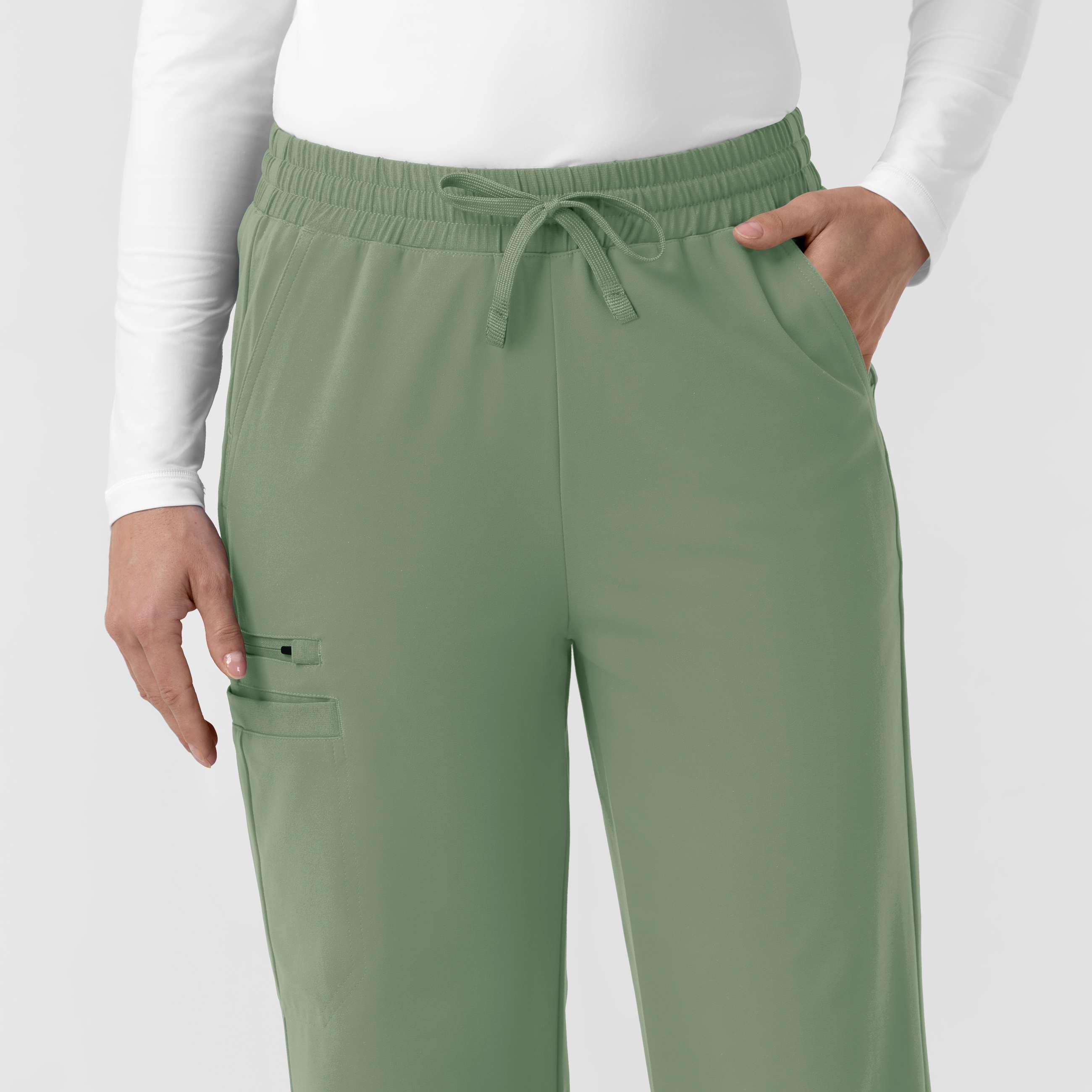 Women's force cross-flex knit boot cut scrub pant