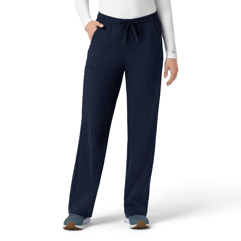 Women's force cross-flex knit boot cut scrub pant