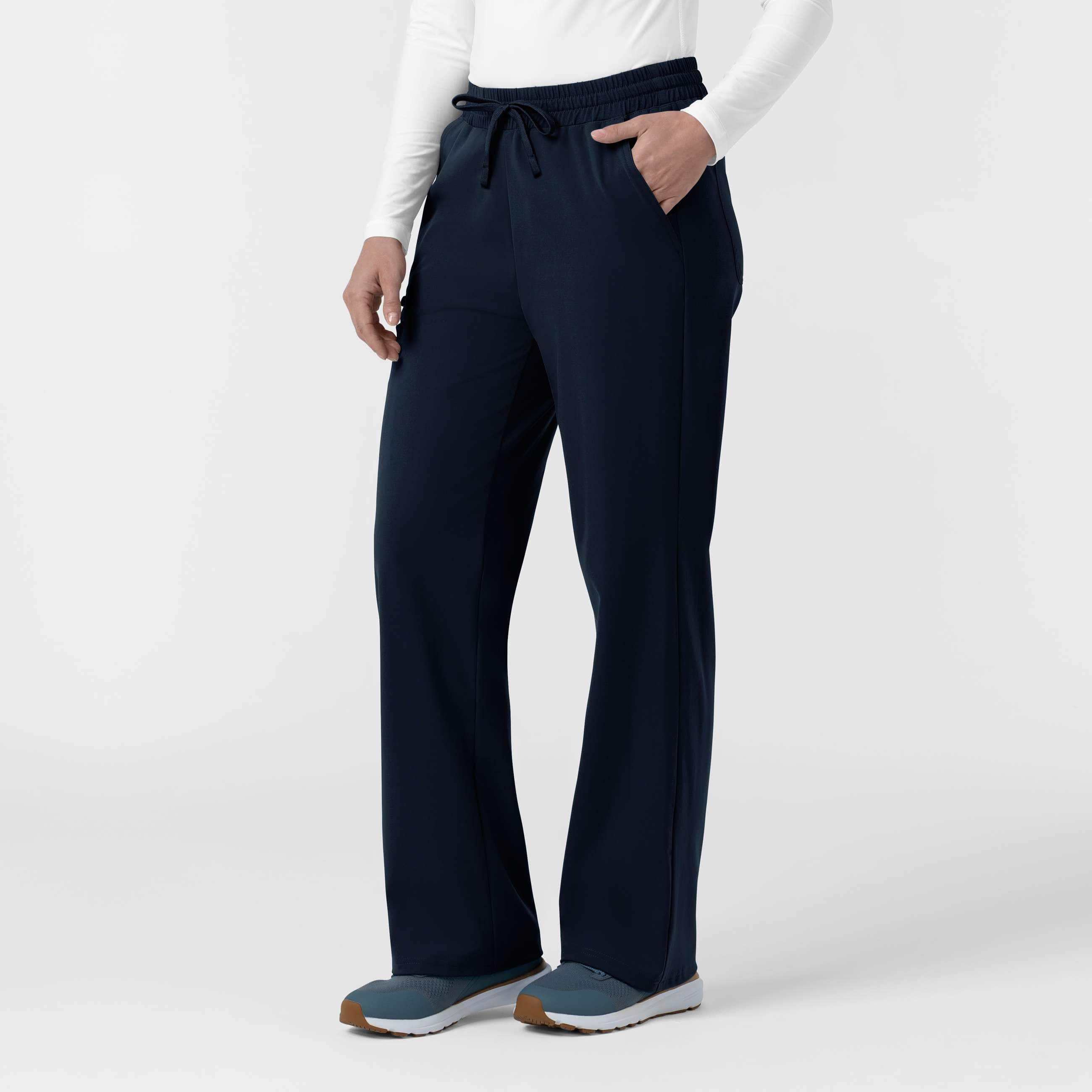 Women's force cross-flex knit boot cut scrub pant