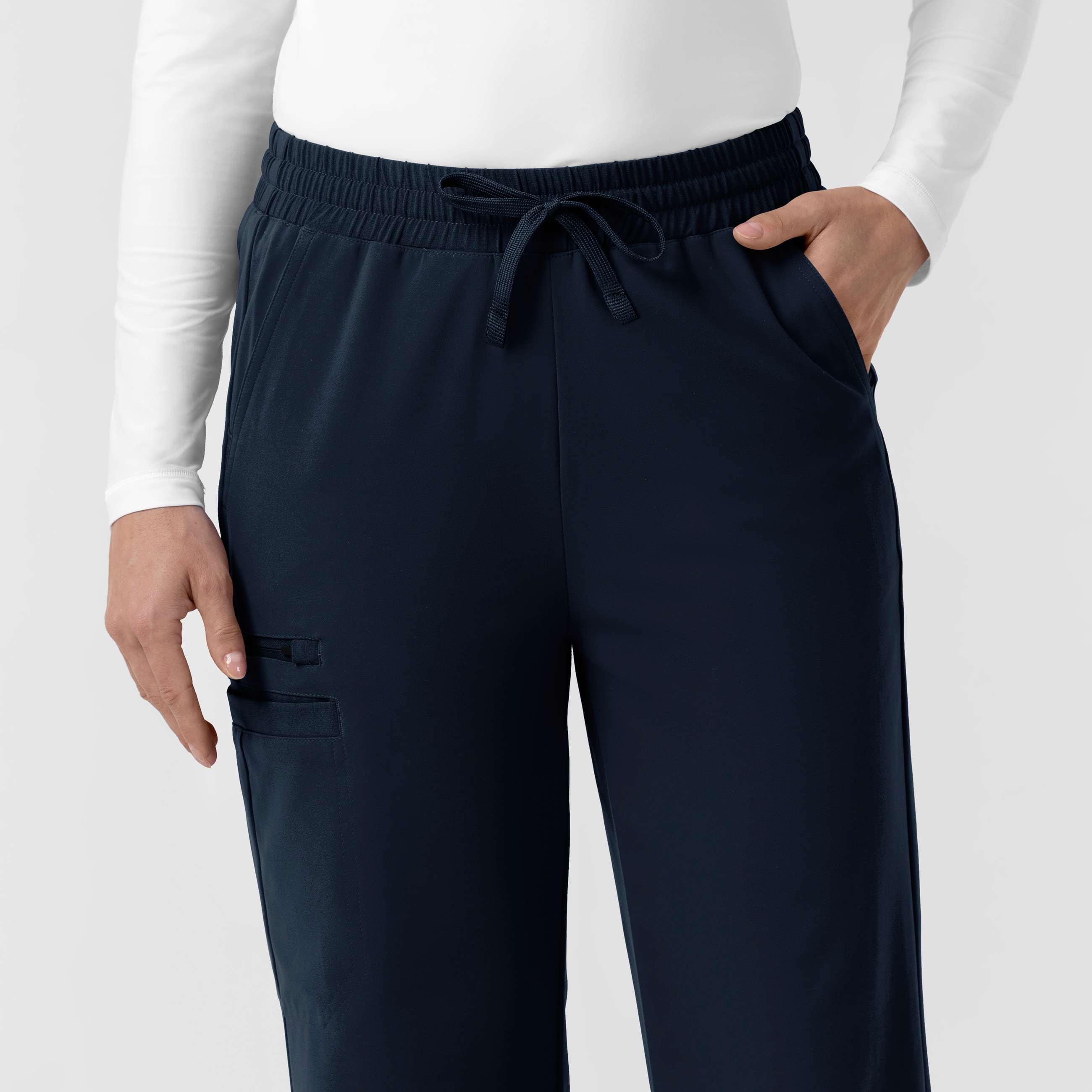 Women's force cross-flex knit boot cut scrub pant