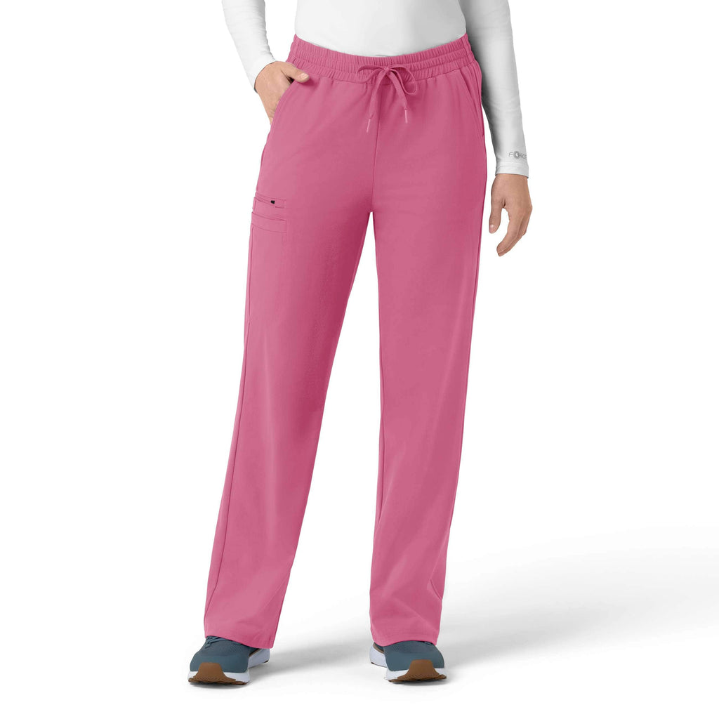 Women's force cross-flex knit boot cut scrub pant