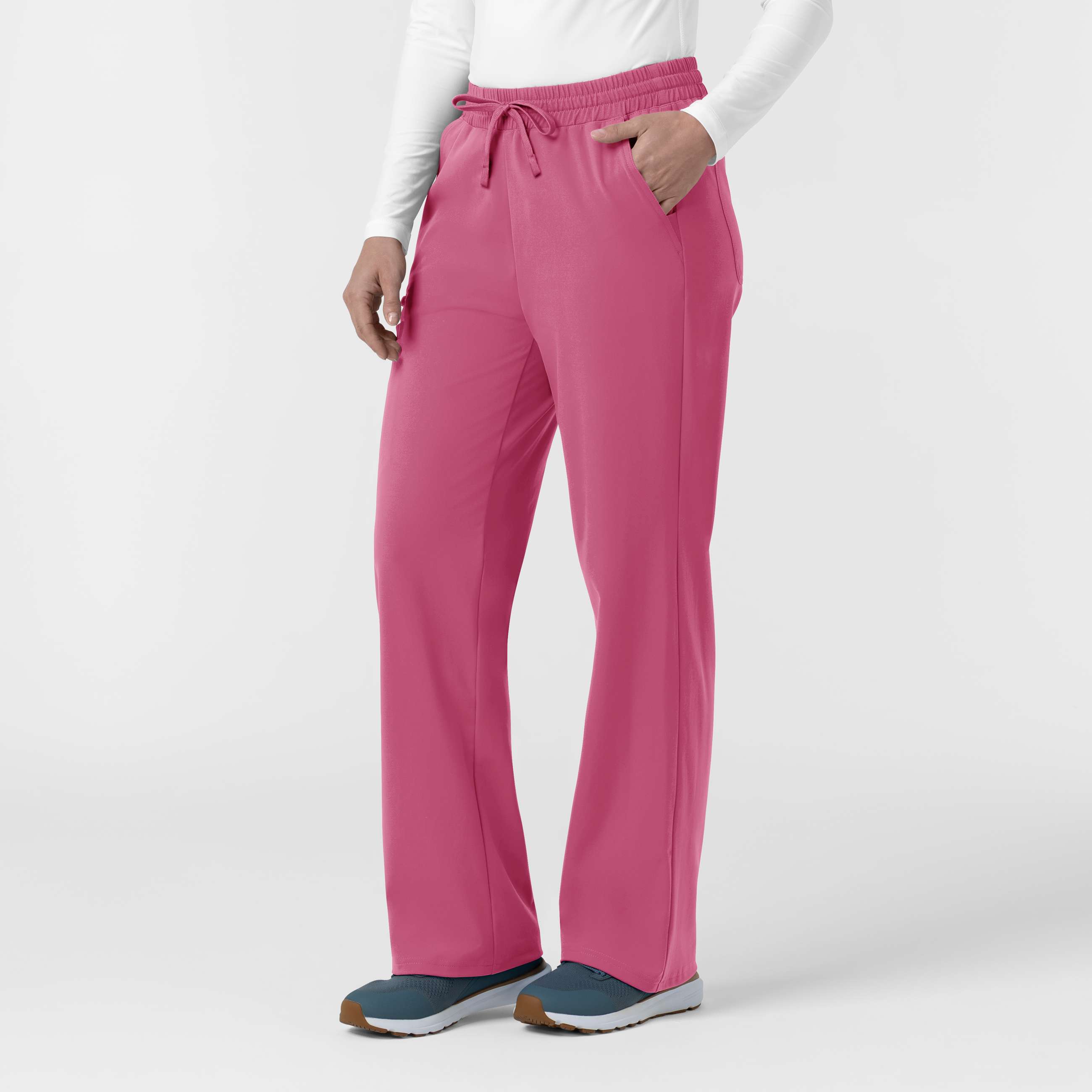 Women's force cross-flex knit boot cut scrub pant