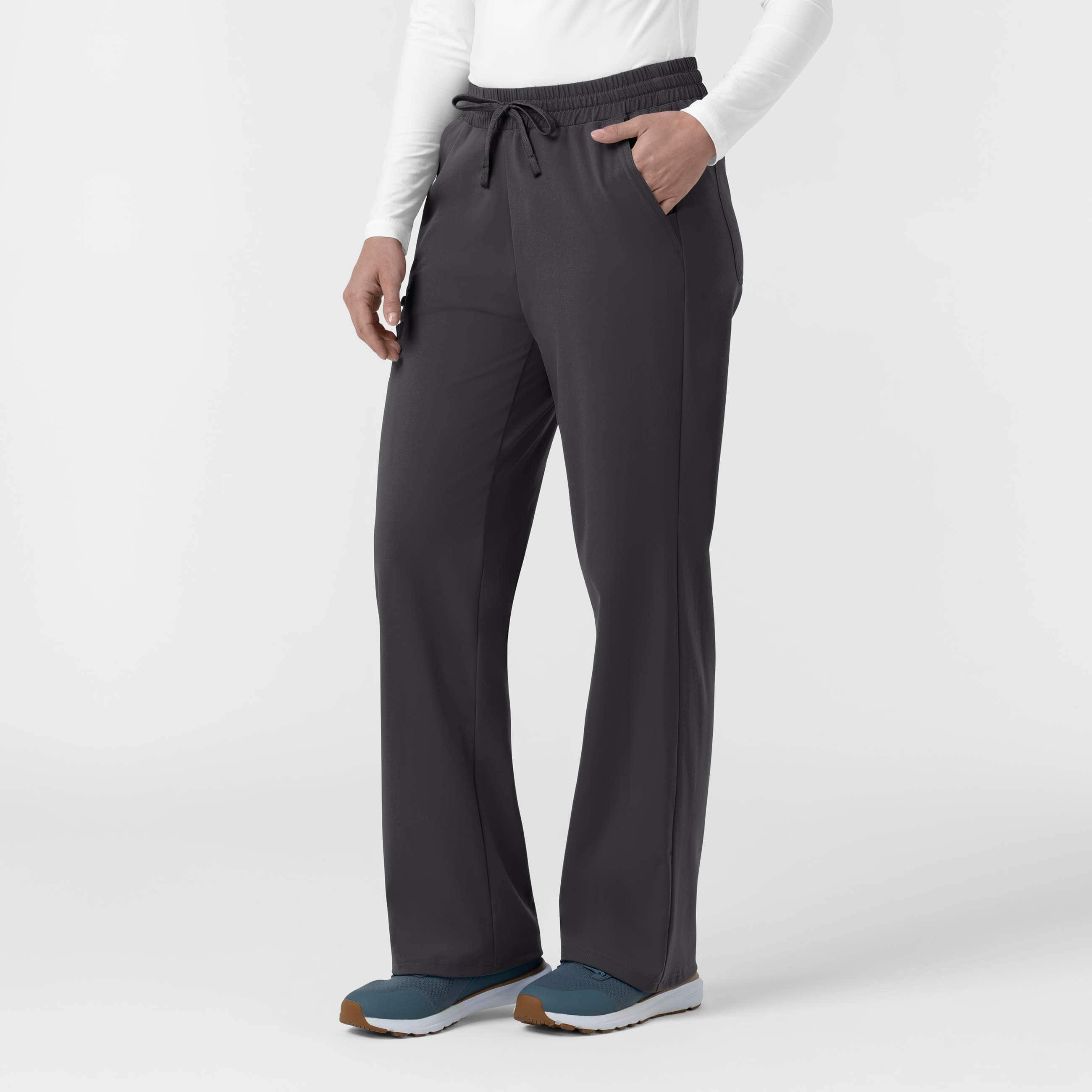 Women's force cross-flex knit boot cut scrub pant