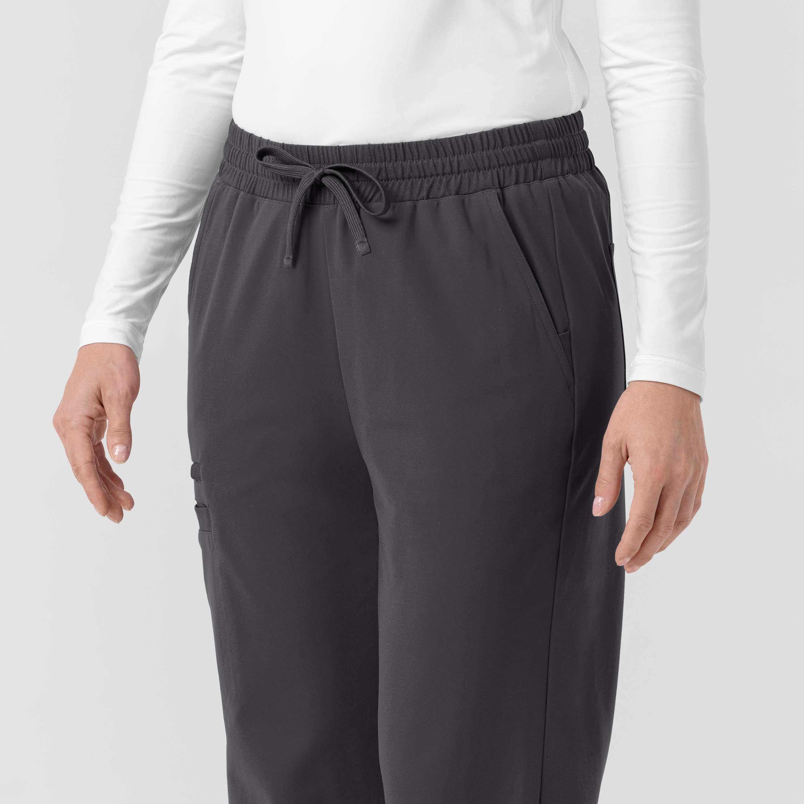 Women's force cross-flex knit boot cut scrub pant