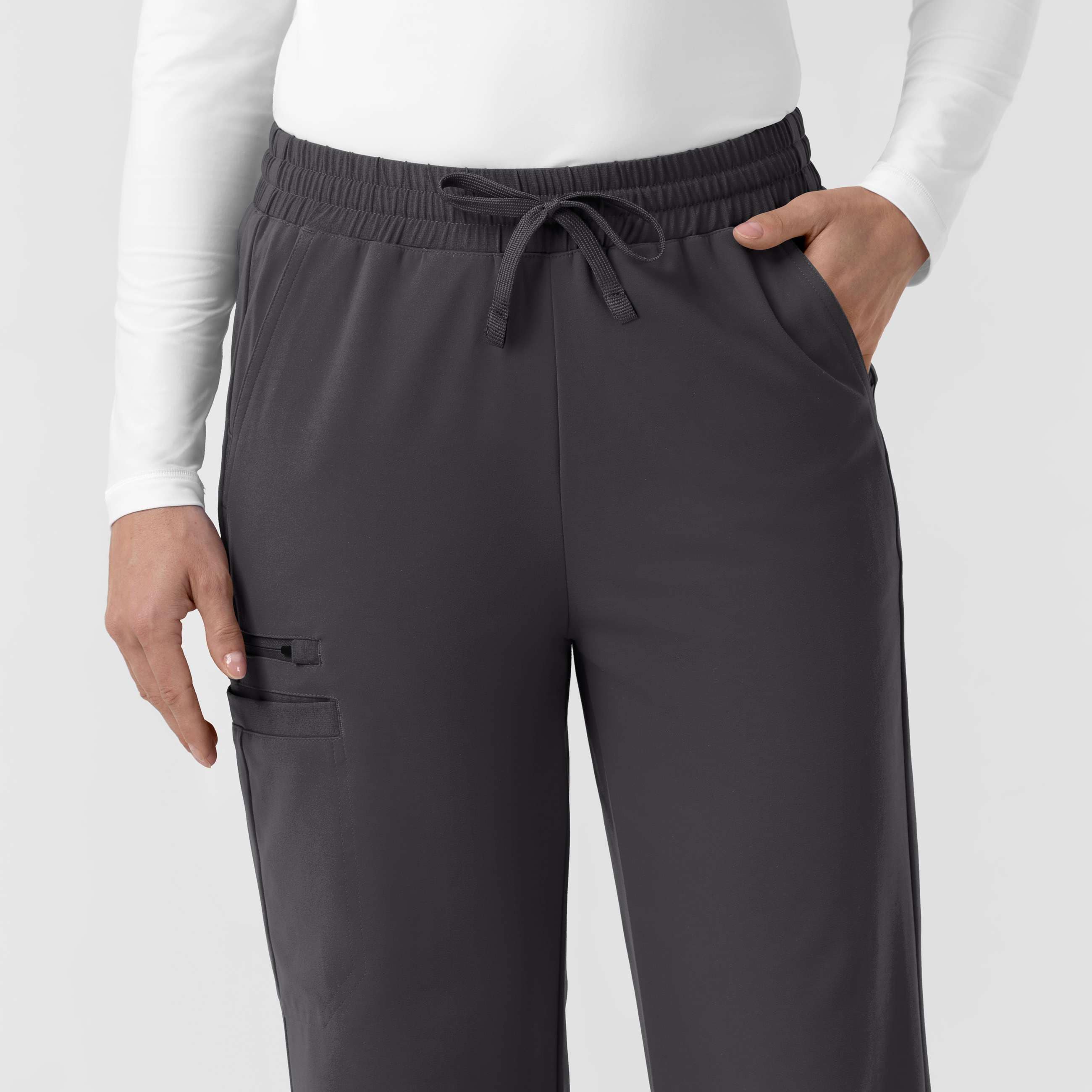 Women's force cross-flex knit boot cut scrub pant