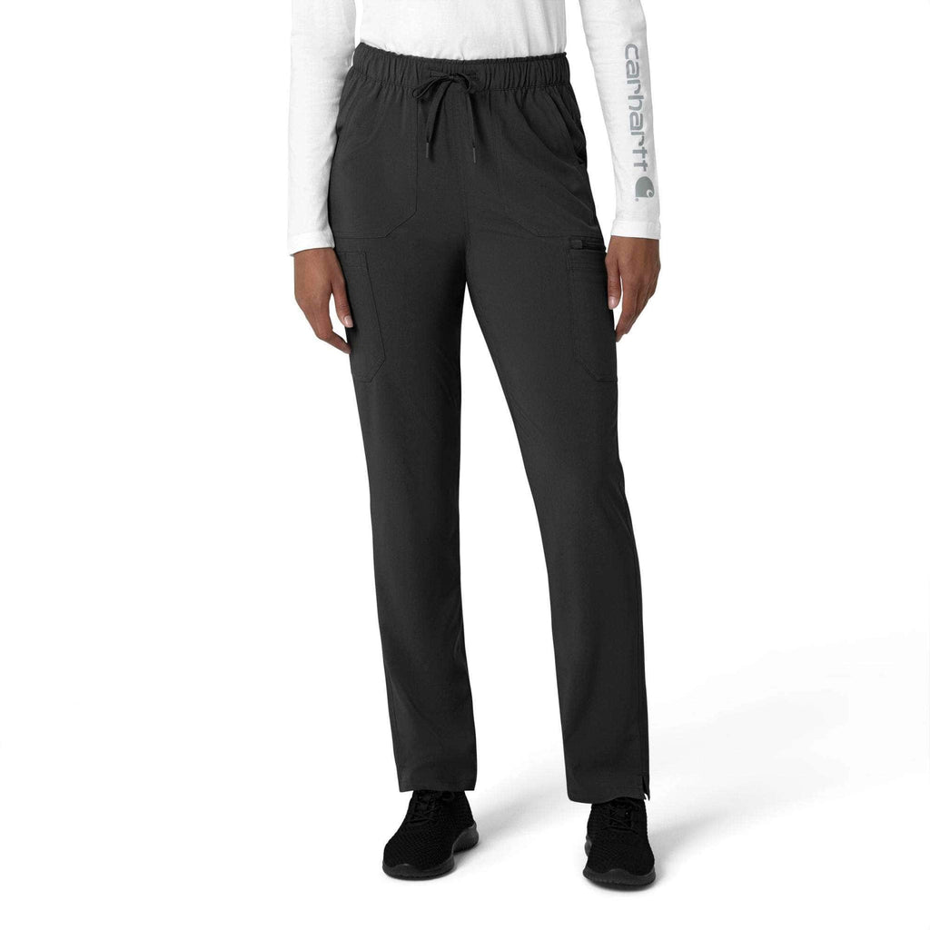 Women's force cross-flex  straight leg cargo scrub pant