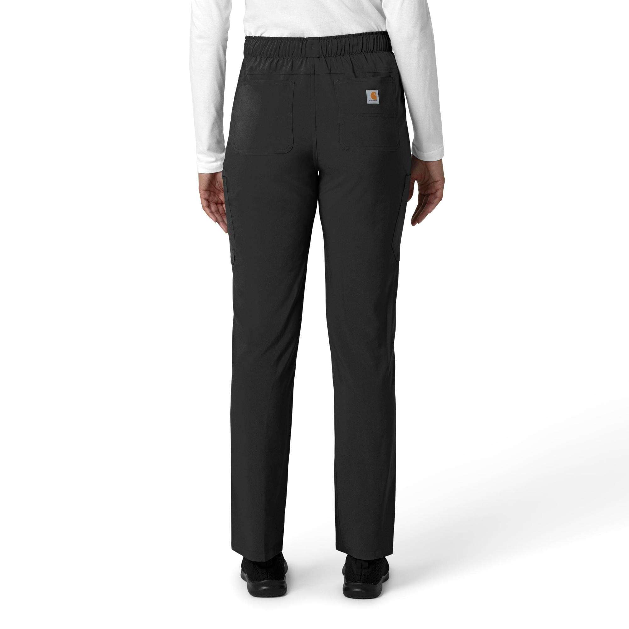 Women's force cross-flex  straight leg cargo scrub pant