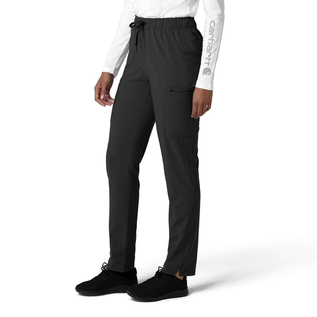 Women's force cross-flex  straight leg cargo scrub pant