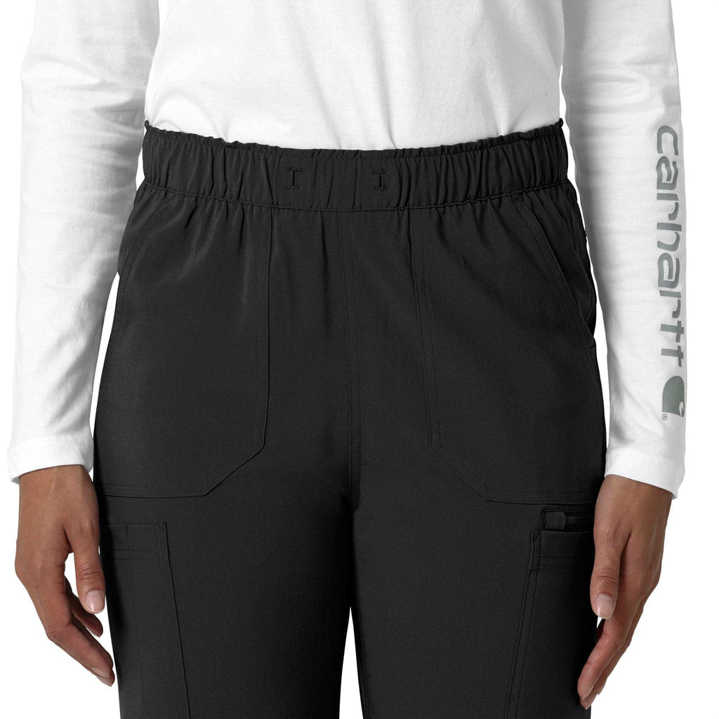 Women's force cross-flex  straight leg cargo scrub pant