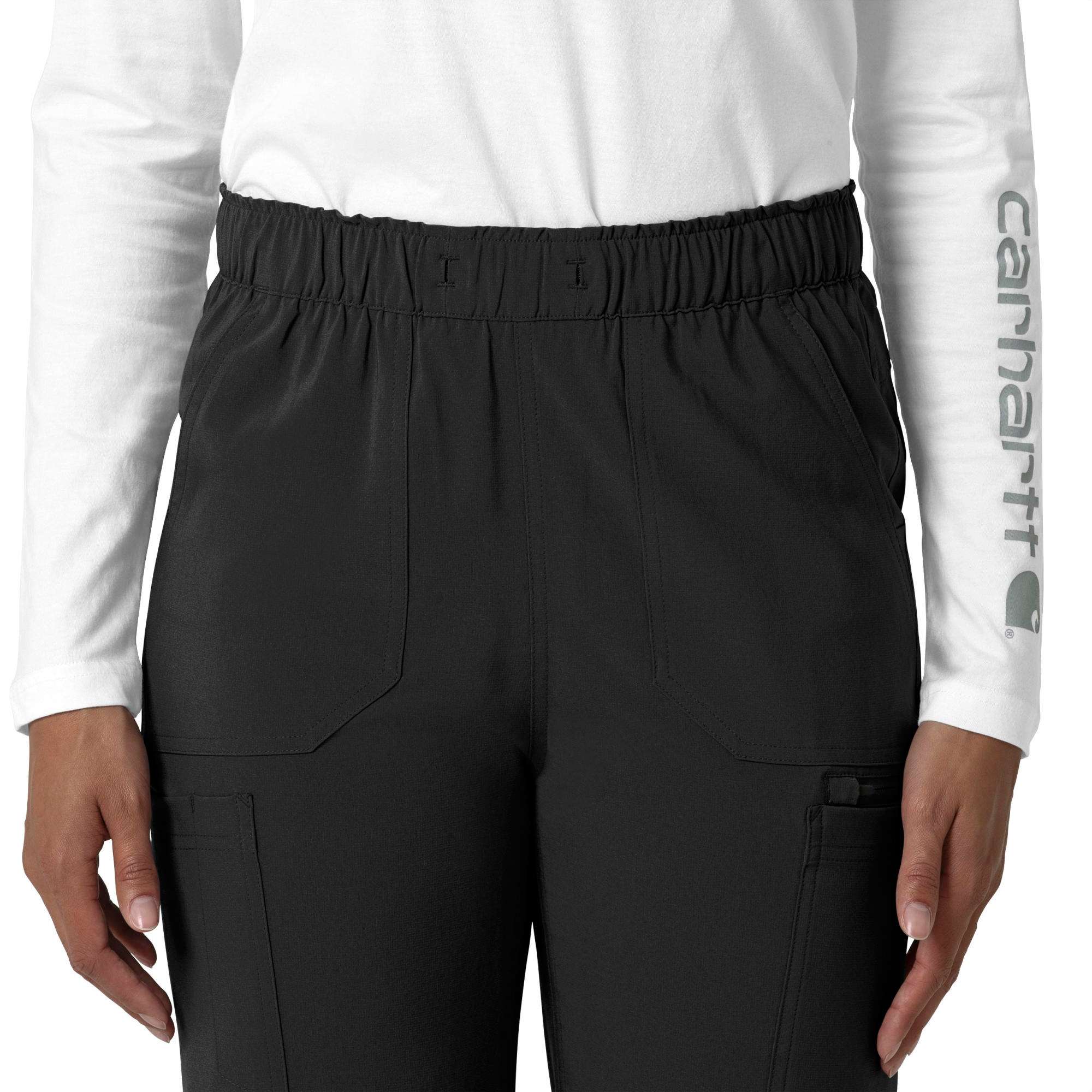 Women's force cross-flex  straight leg cargo scrub pant