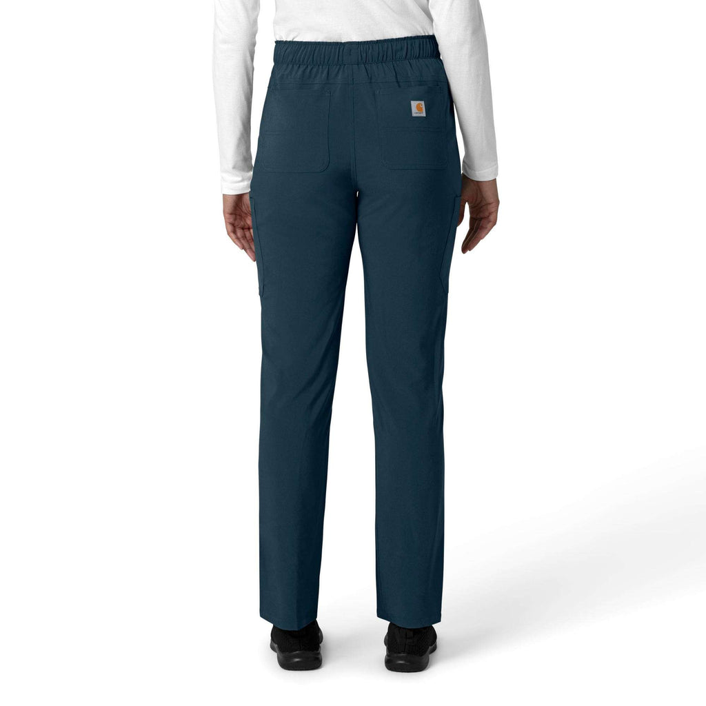 Women's force cross-flex  straight leg cargo scrub pant