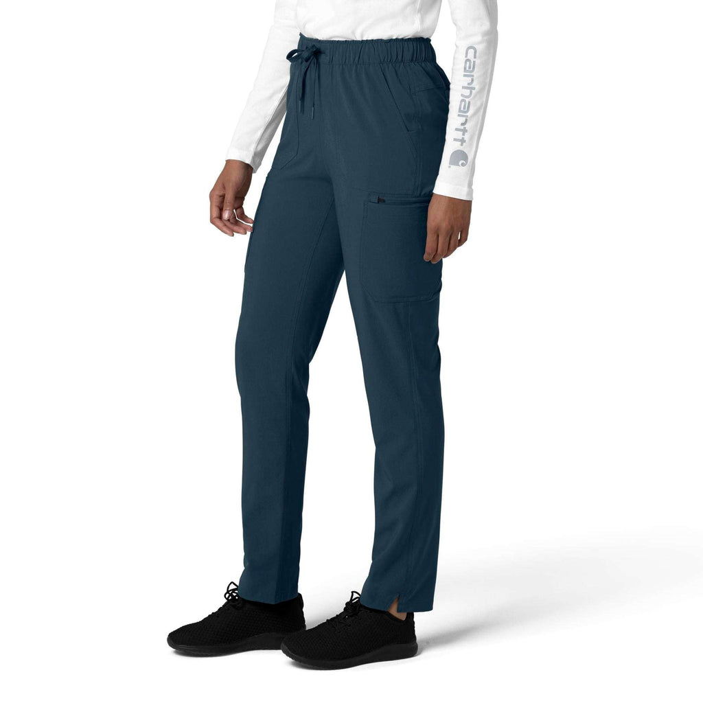 Women's force cross-flex  straight leg cargo scrub pant