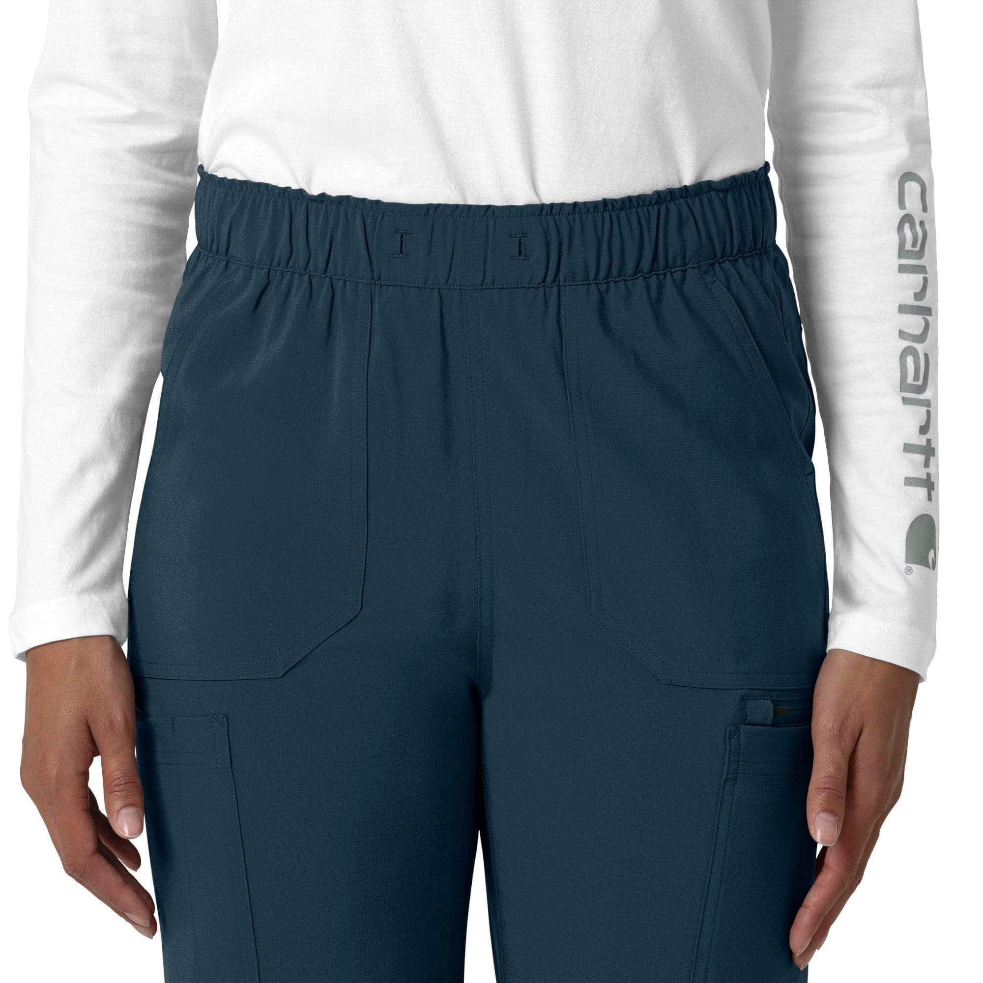 Women's force cross-flex  straight leg cargo scrub pant