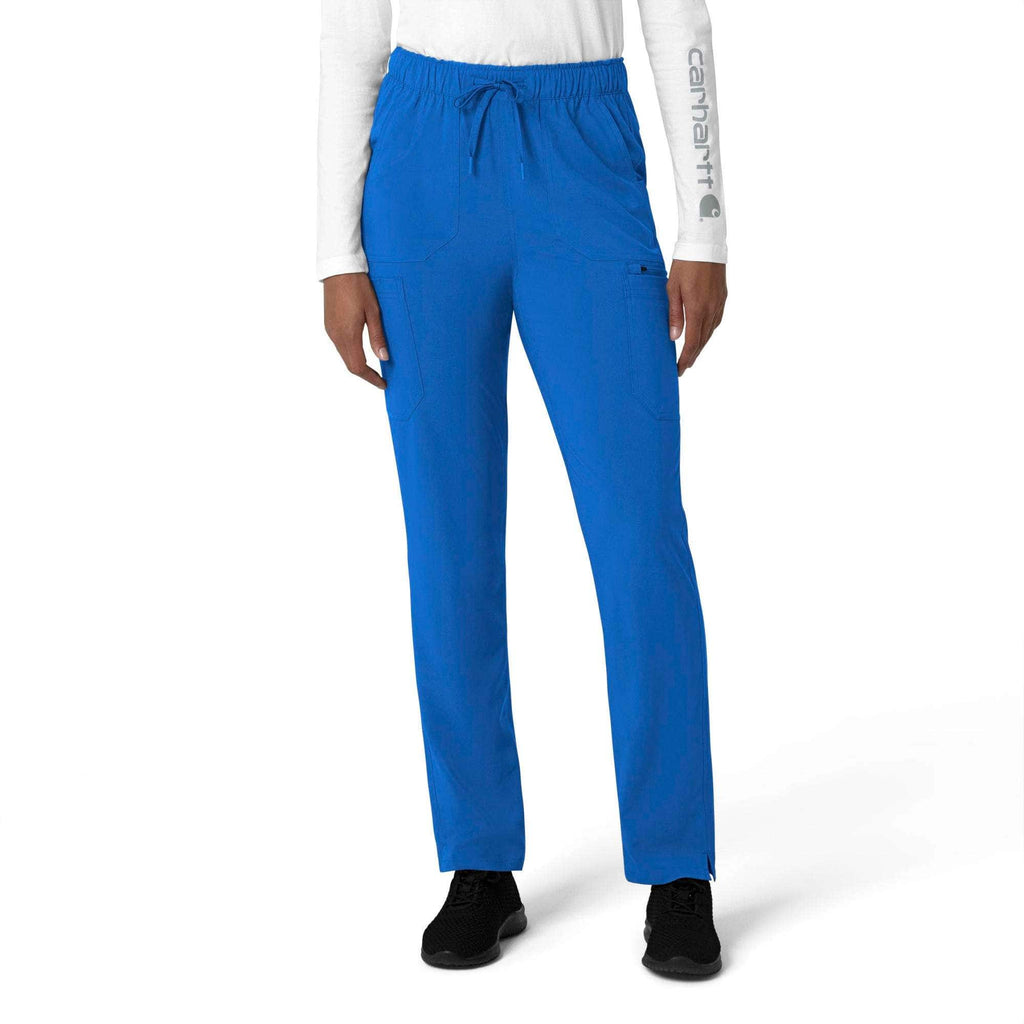 Women's force cross-flex  straight leg cargo scrub pant
