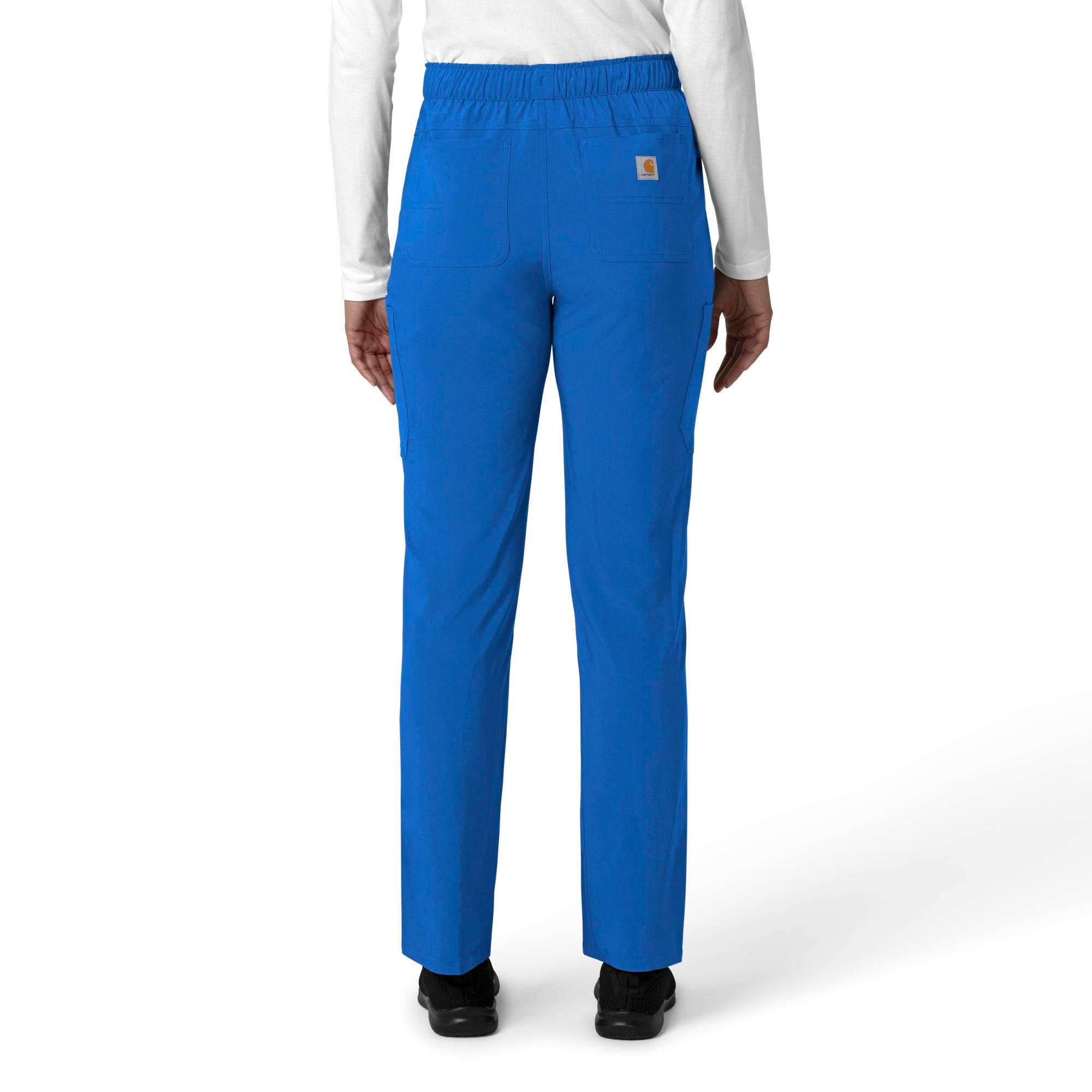 Women's force cross-flex  straight leg cargo scrub pant