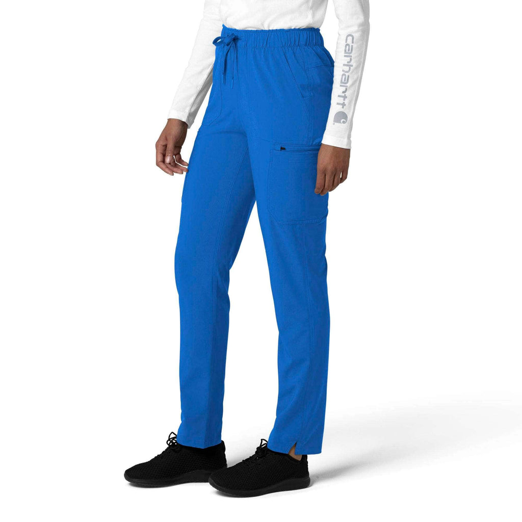Women's force cross-flex  straight leg cargo scrub pant