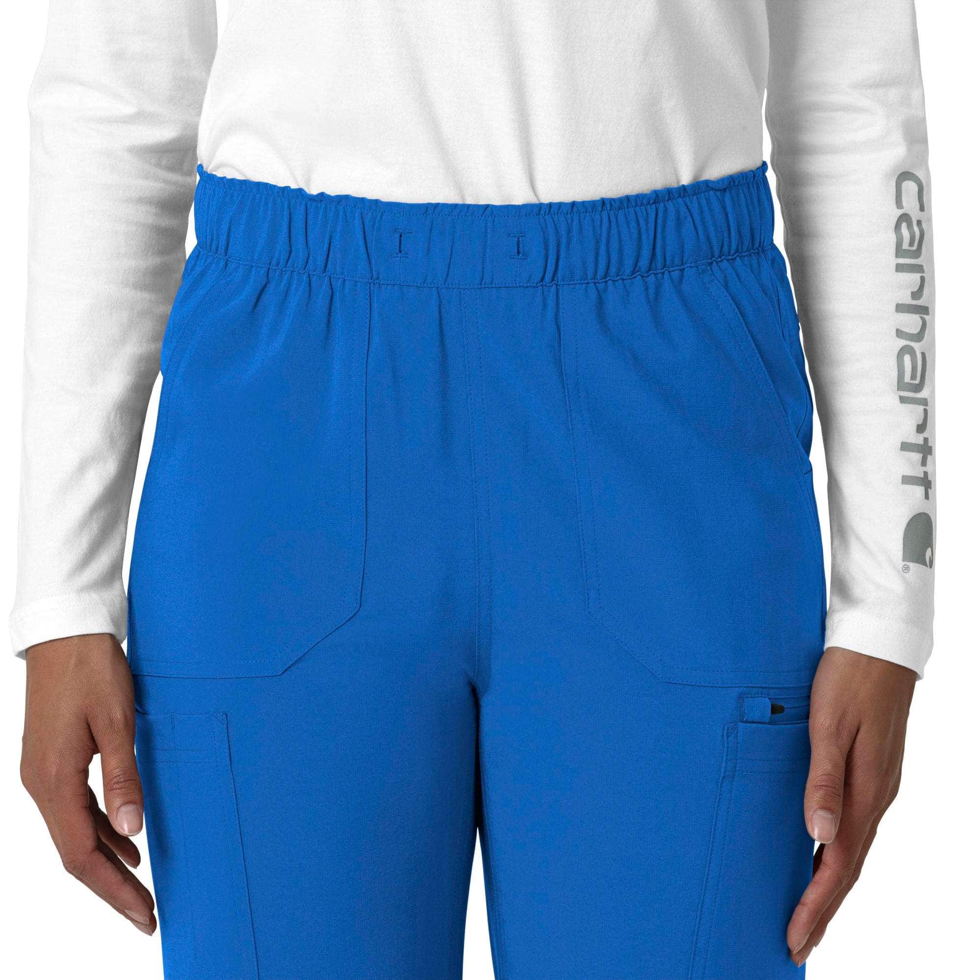 Women's force cross-flex  straight leg cargo scrub pant